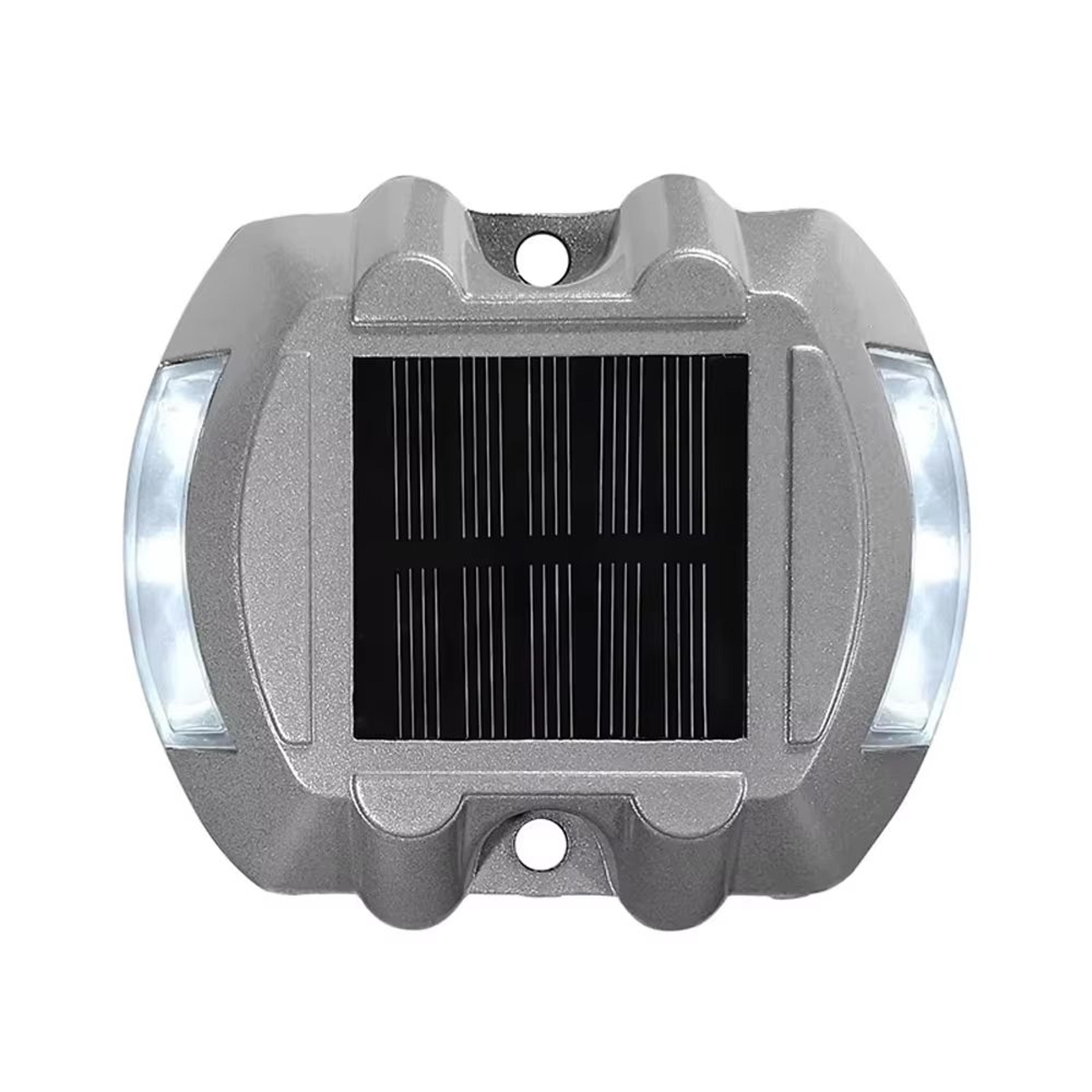 Solar LED Road Stud Light Waterproof Horseshoe Reflective Landscape Marker 3