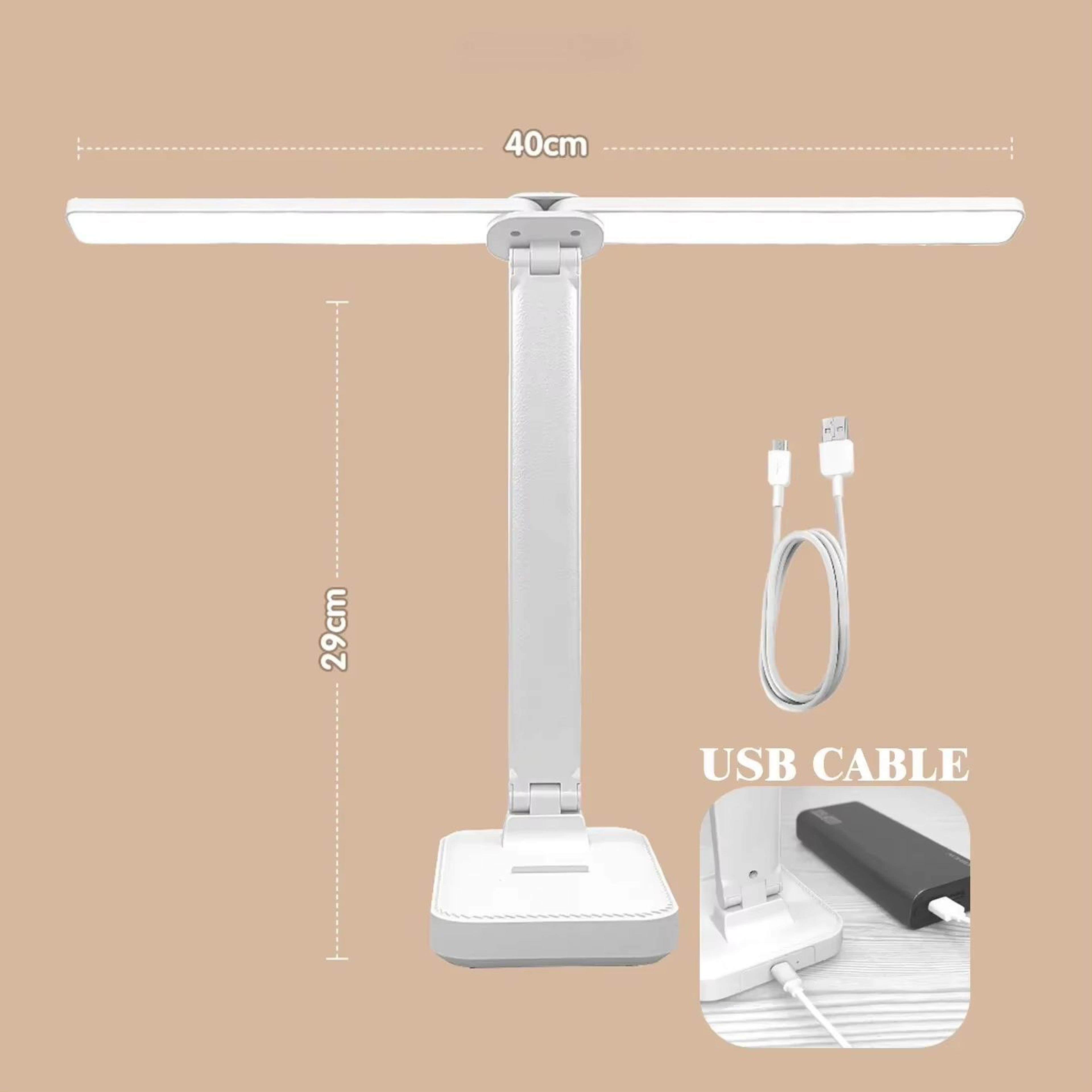 Rechargeable Foldable LED Desk Lamp With Touch Dimming And Eye Protection 4