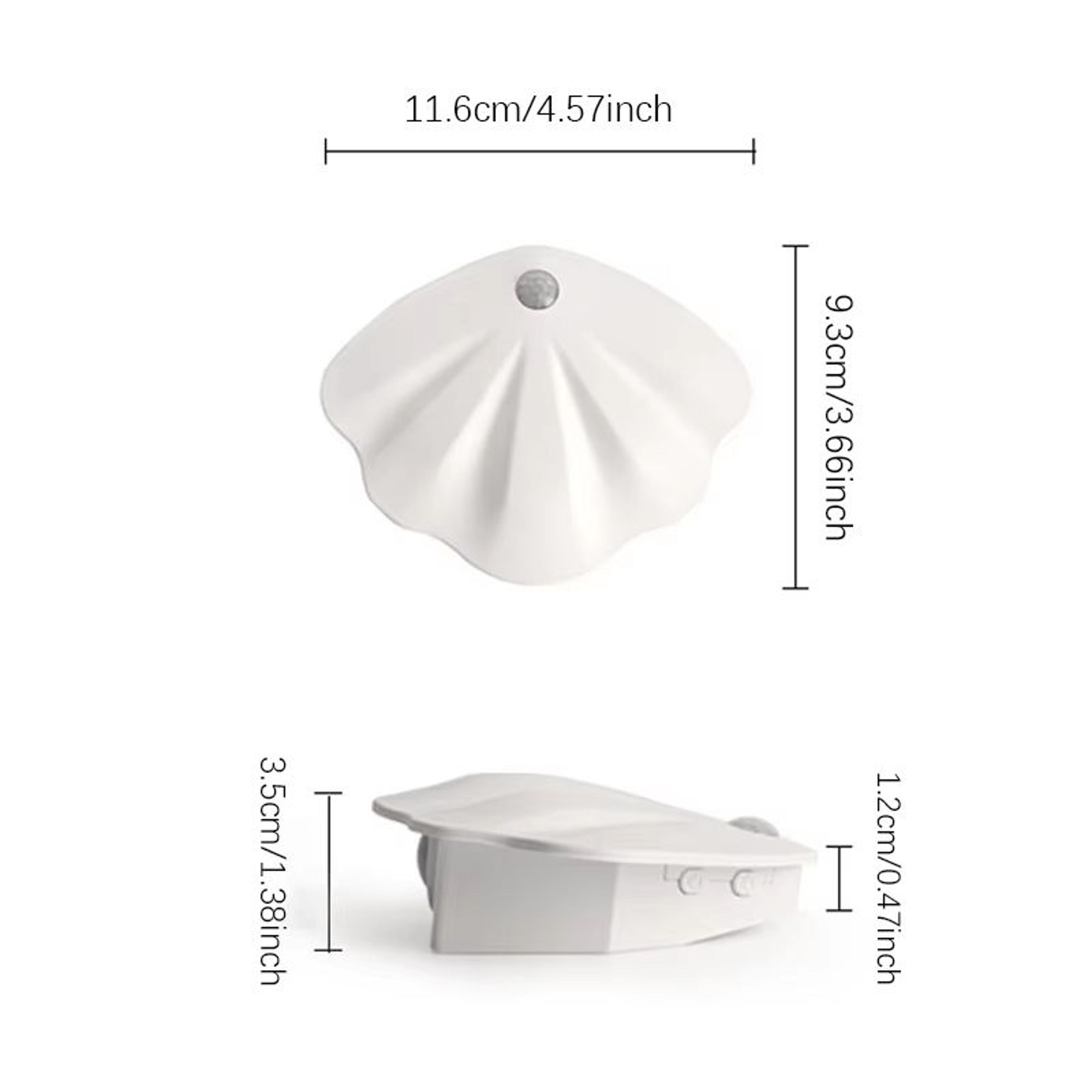 Rechargeable Magnetic Motion Sensor Night Light With 3 Color Dimming For Wall Closet And Staircase 5