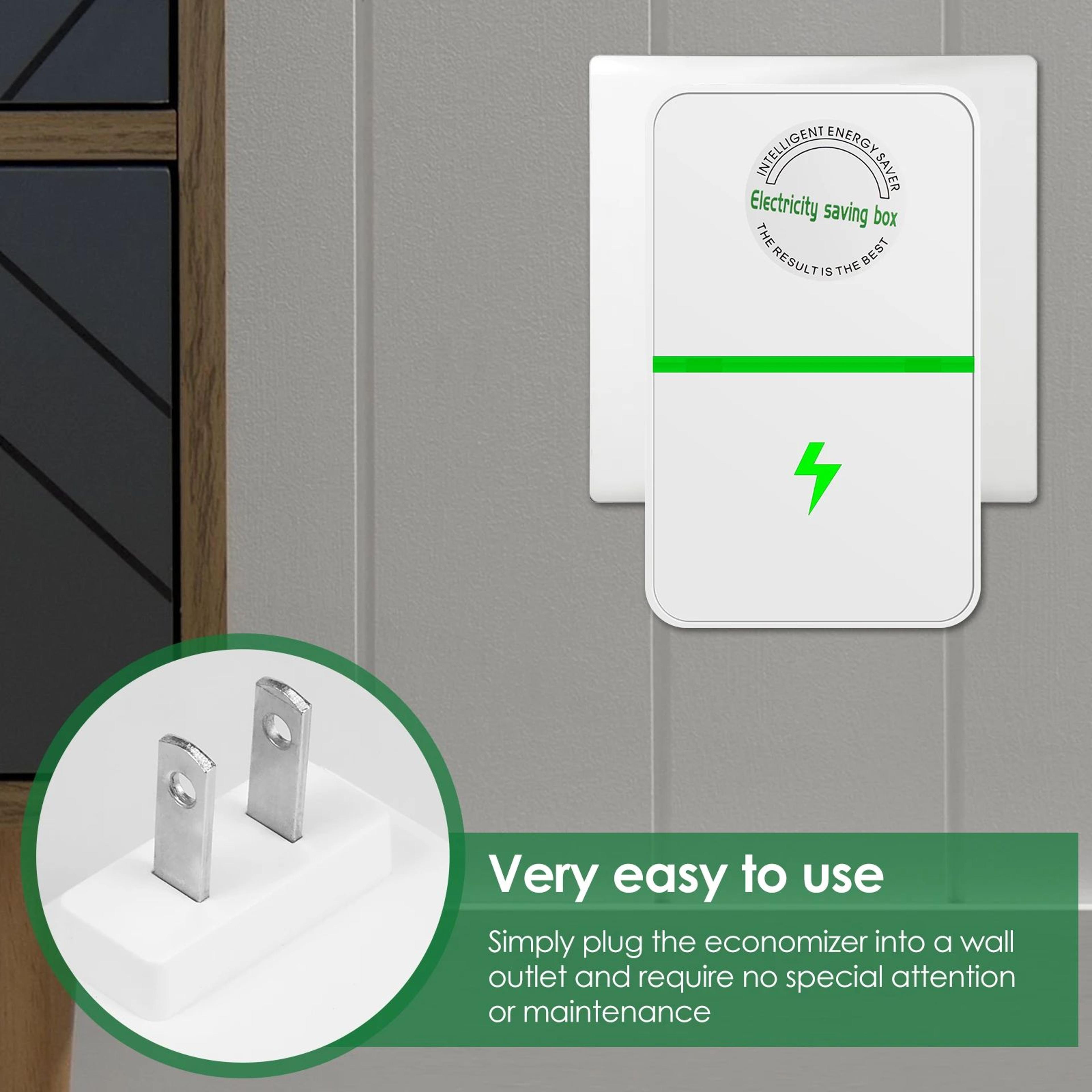 Smart Power Stabilizer Plug Energy Saving Device Voltage Protector Box 90V250V 5