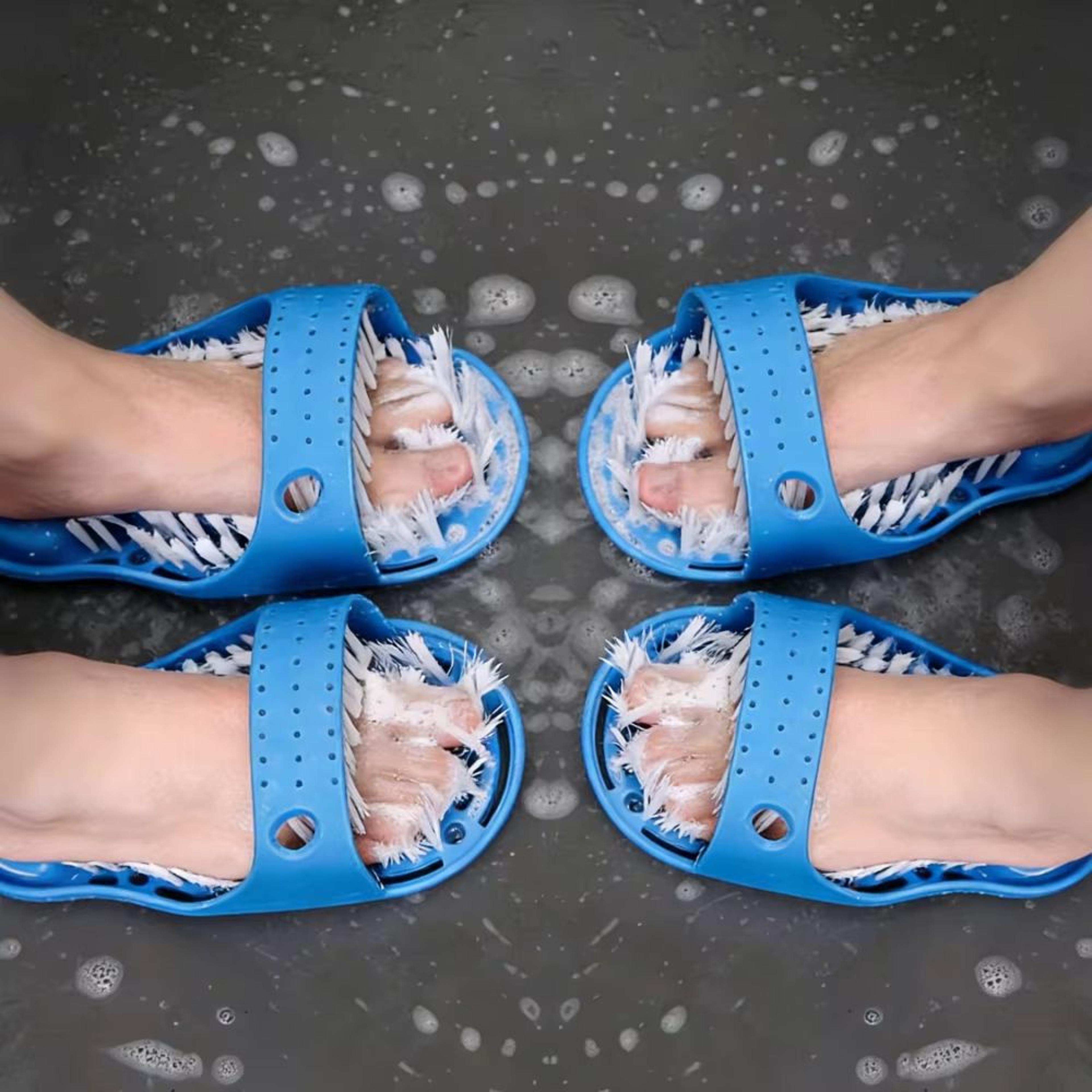 Shower Foot Scrubber Brush With Suction Cups For Deep Cleaning And Gentle Massage 8