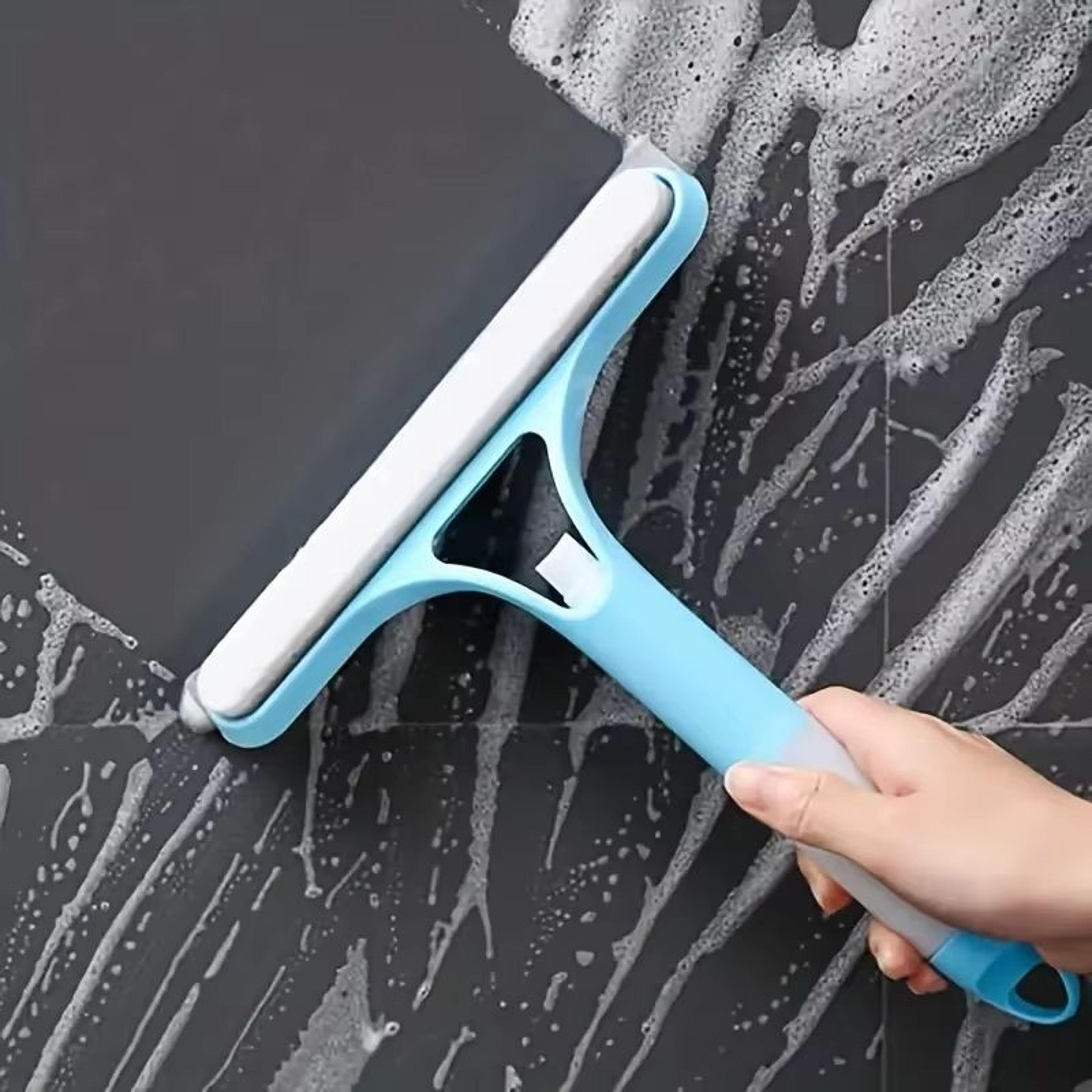 3 In 1 Spray Window Cleaning Tool Glass Scraper And Mirror Cleaner 6