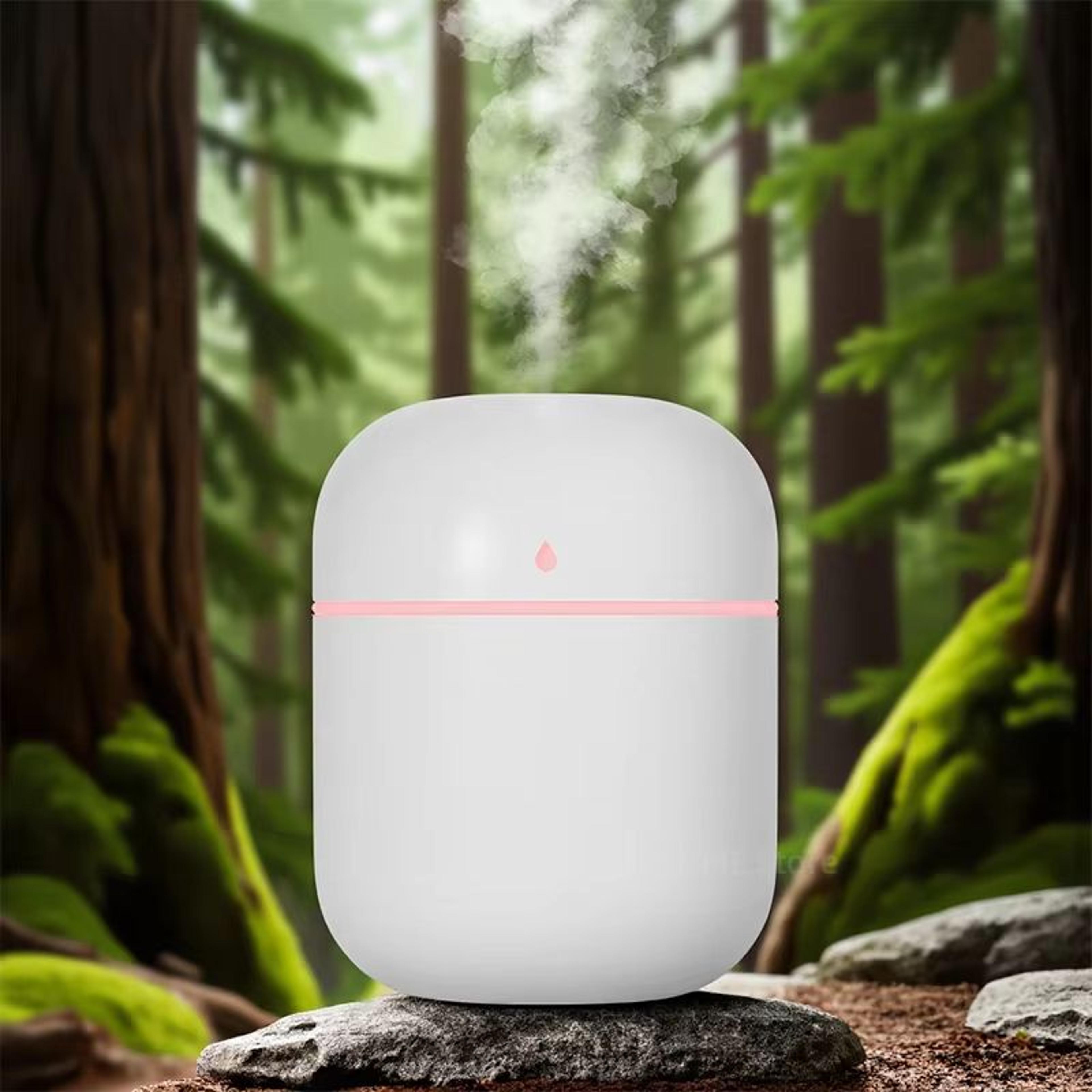 220ML USB Humidifier Aroma Diffuser Quiet Cool Mist With LED Night Light 3