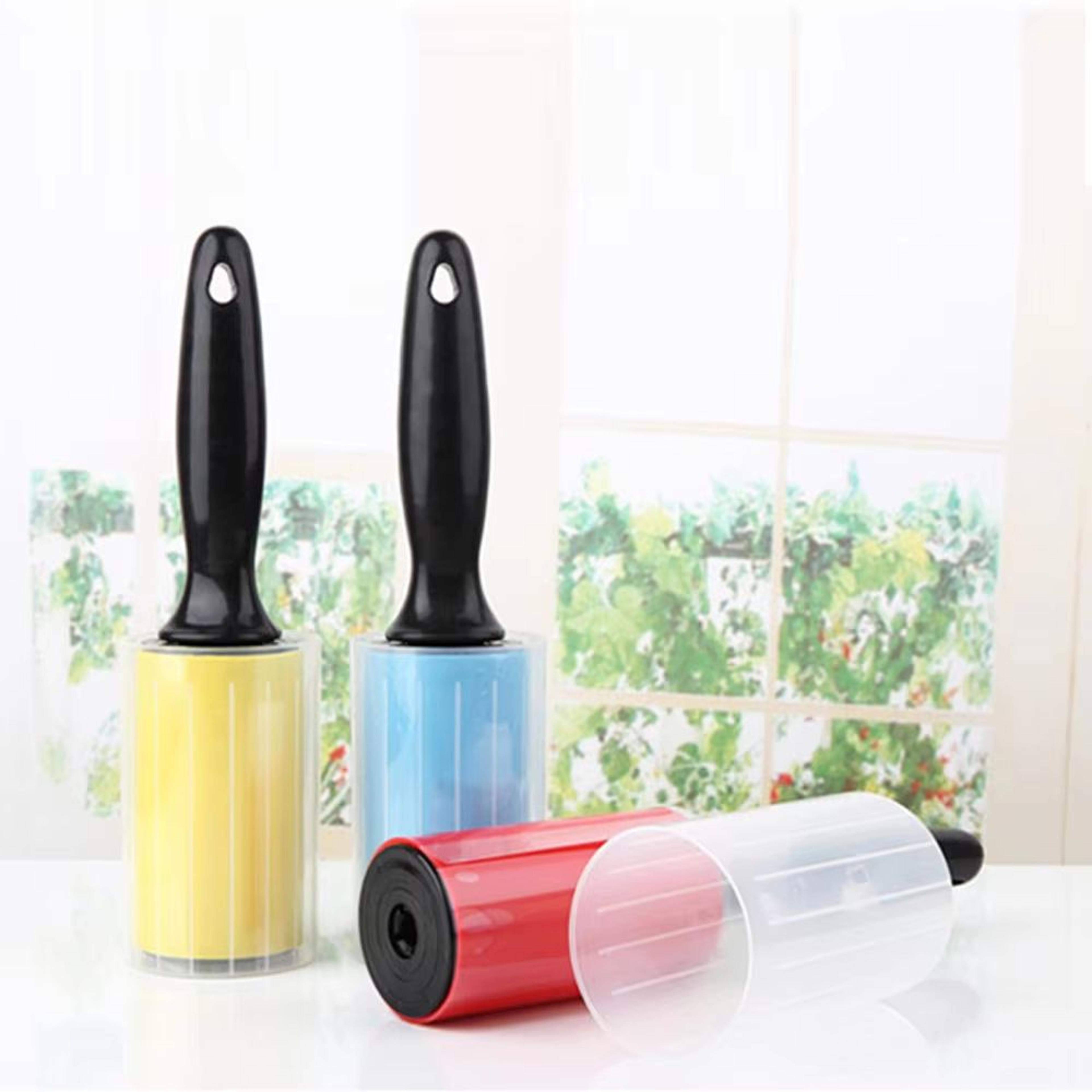 reusable silicone lint roller for pet hair and dust removal