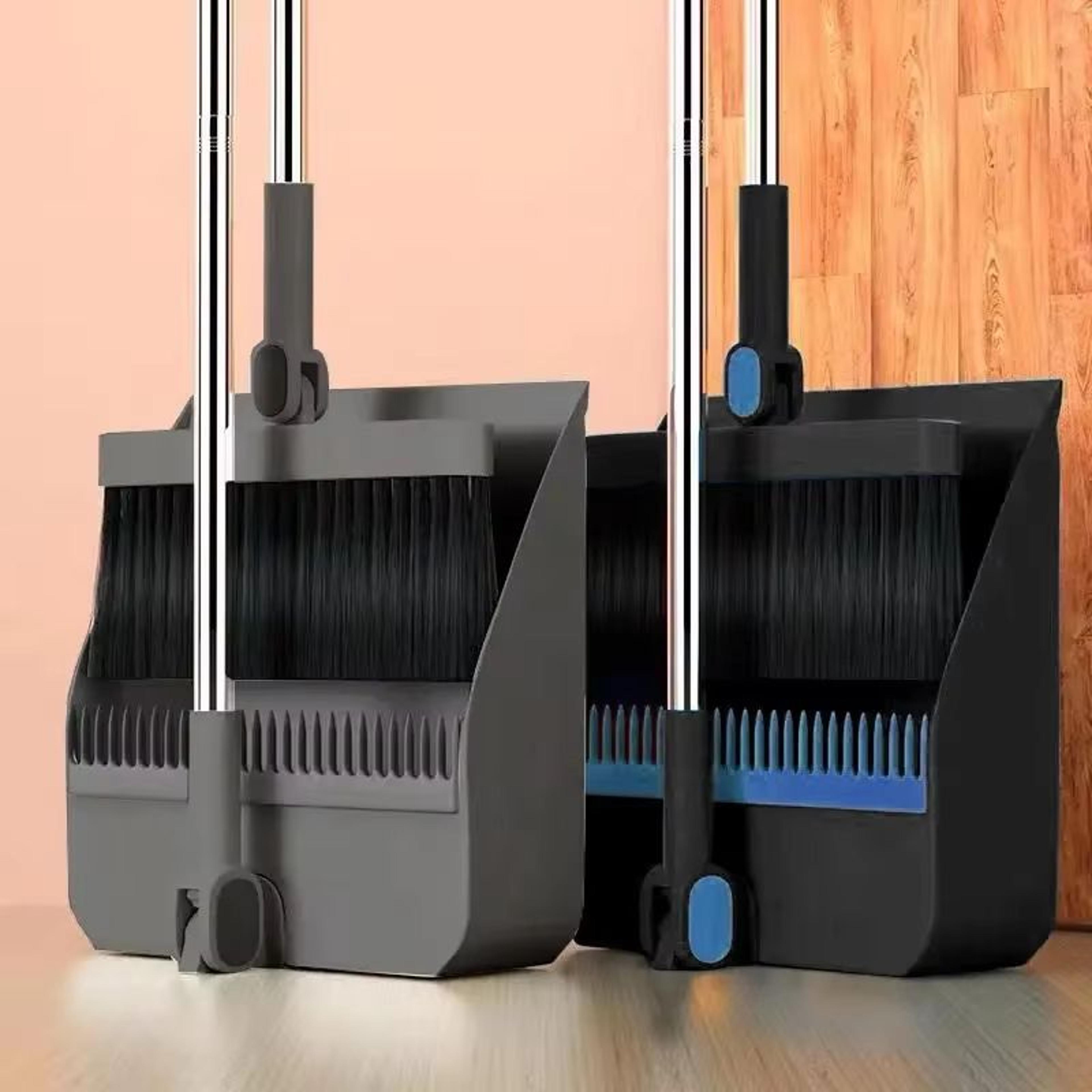 Foldable Broom And Dustpan Set For Easy Everyday Floor Cleaning 1