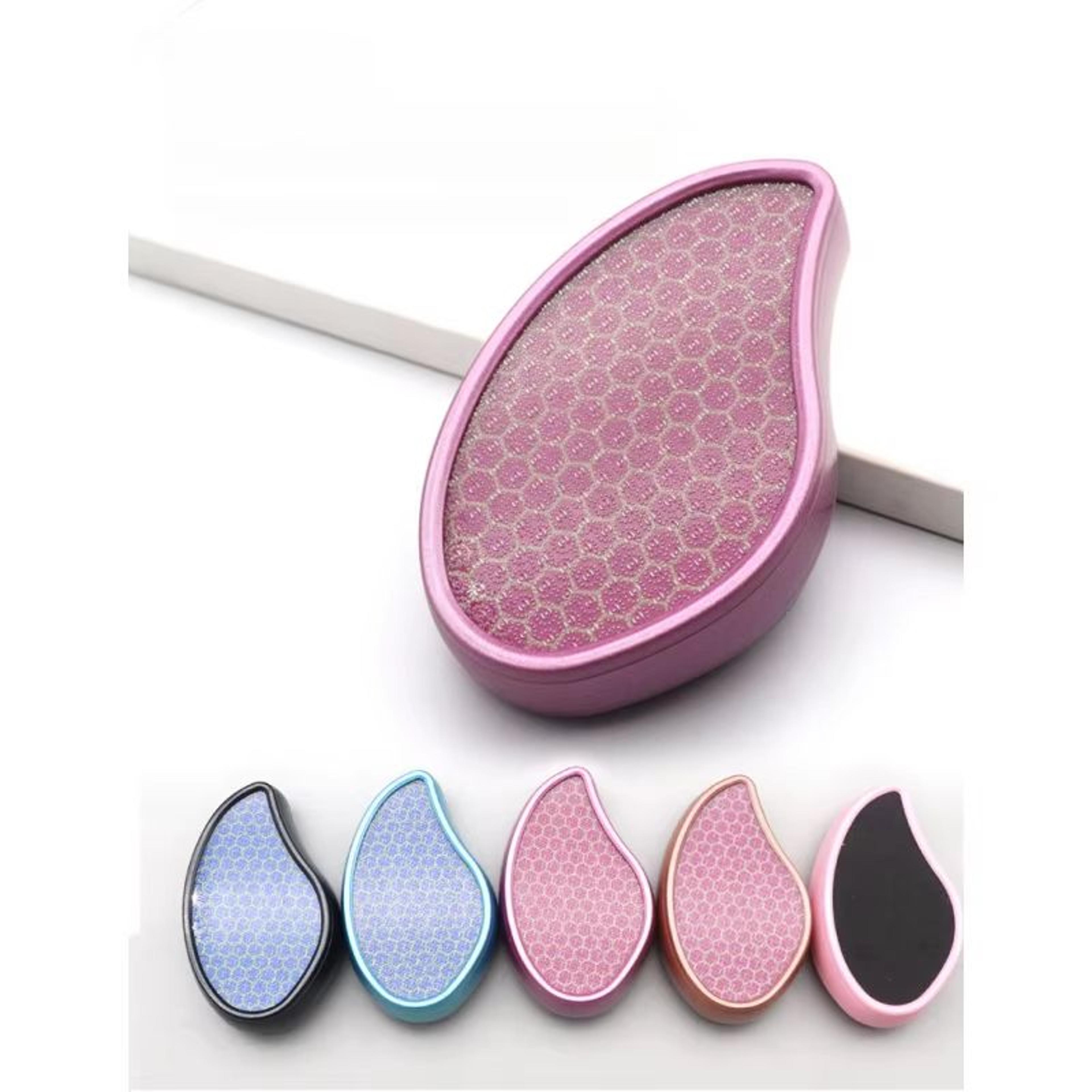 nano glass foot scrubber callus remover for smooth heels and dead skin care