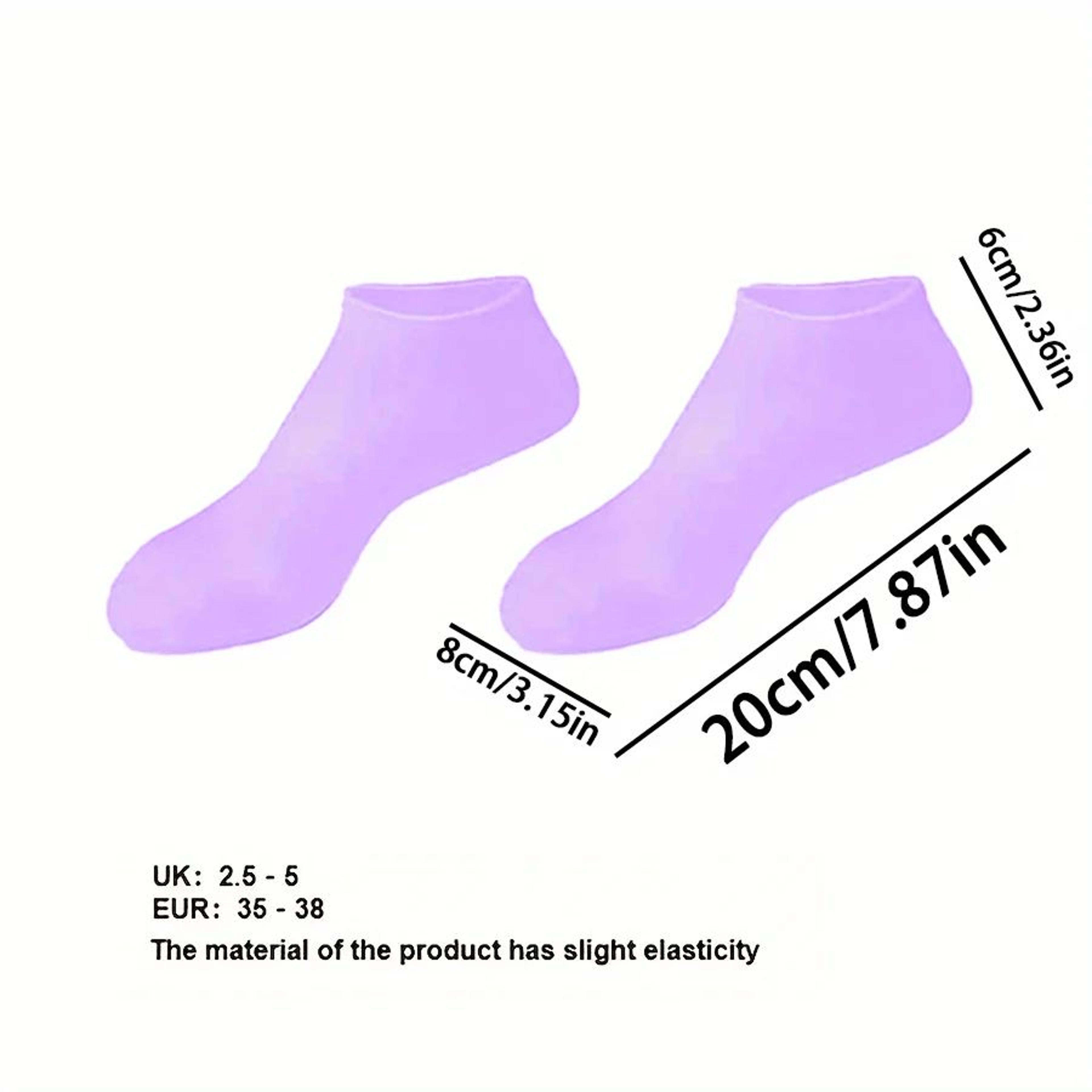 Silicone Moisturizing Foot Socks For Dry Cracked Heels And Overnight Repair 5