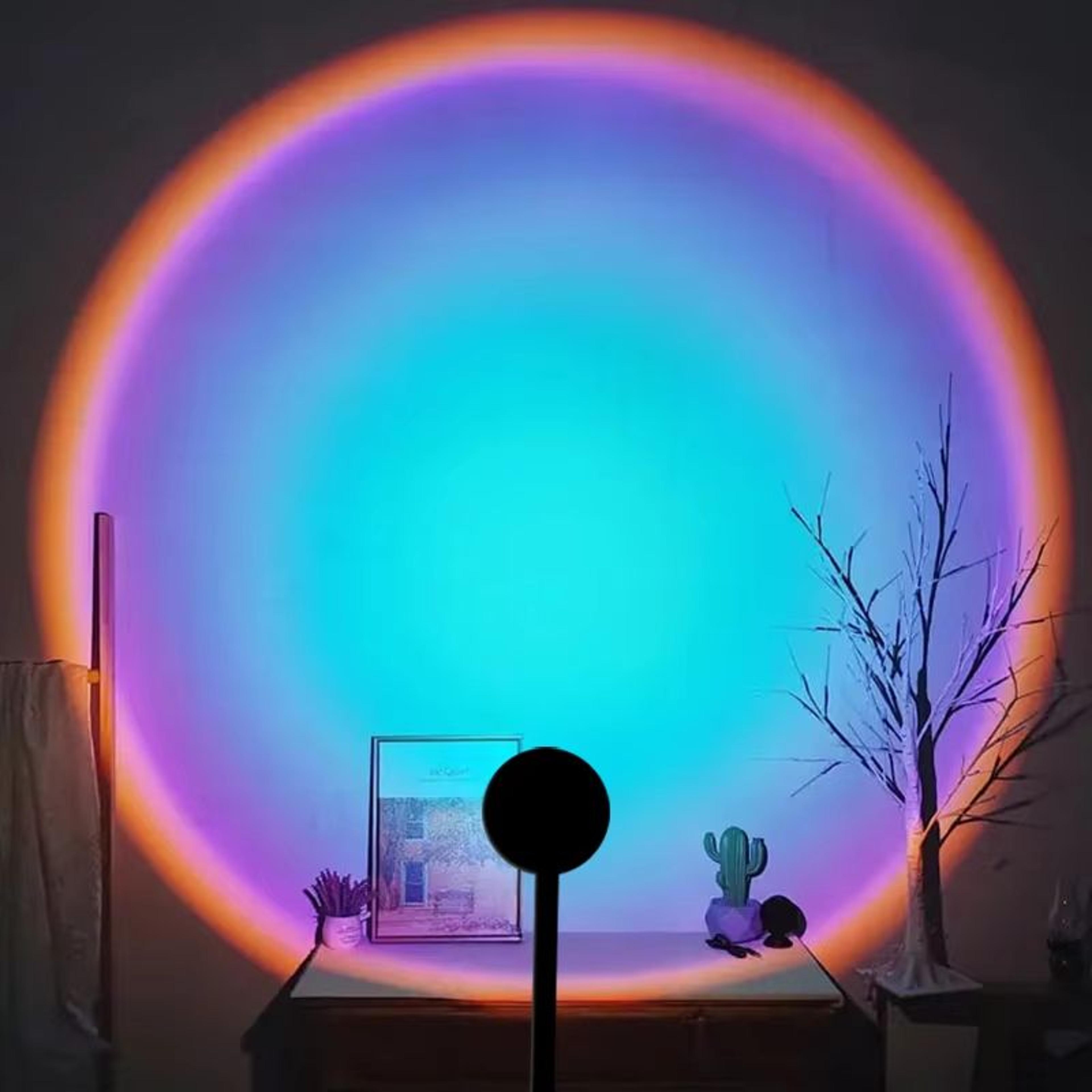 USB Sunset Projection Lamp For Room Decor And Aesthetic Mood Lighting 4