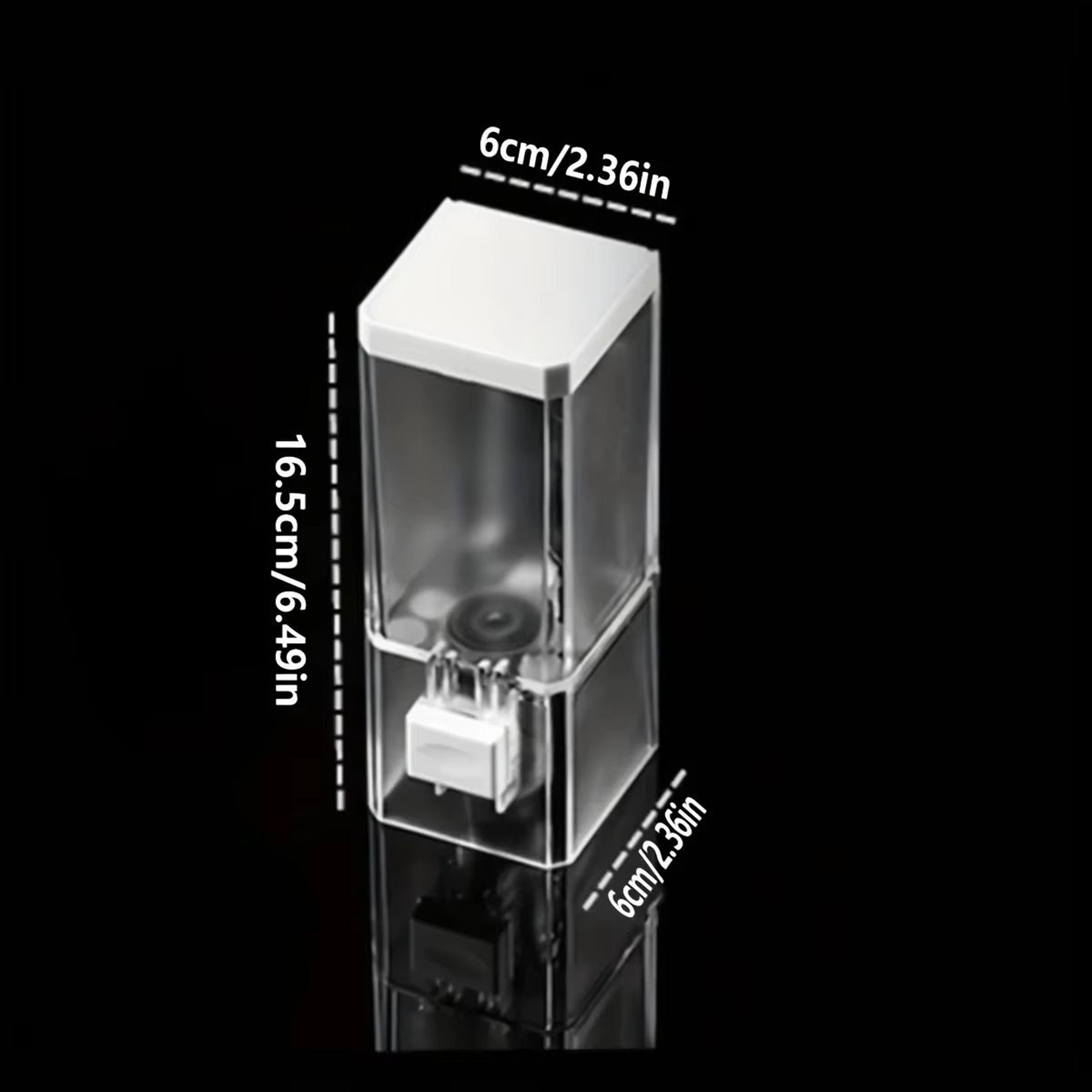 Wall Mounted Soap Dispenser With Traceless Installation Transparent Manual Pump 6