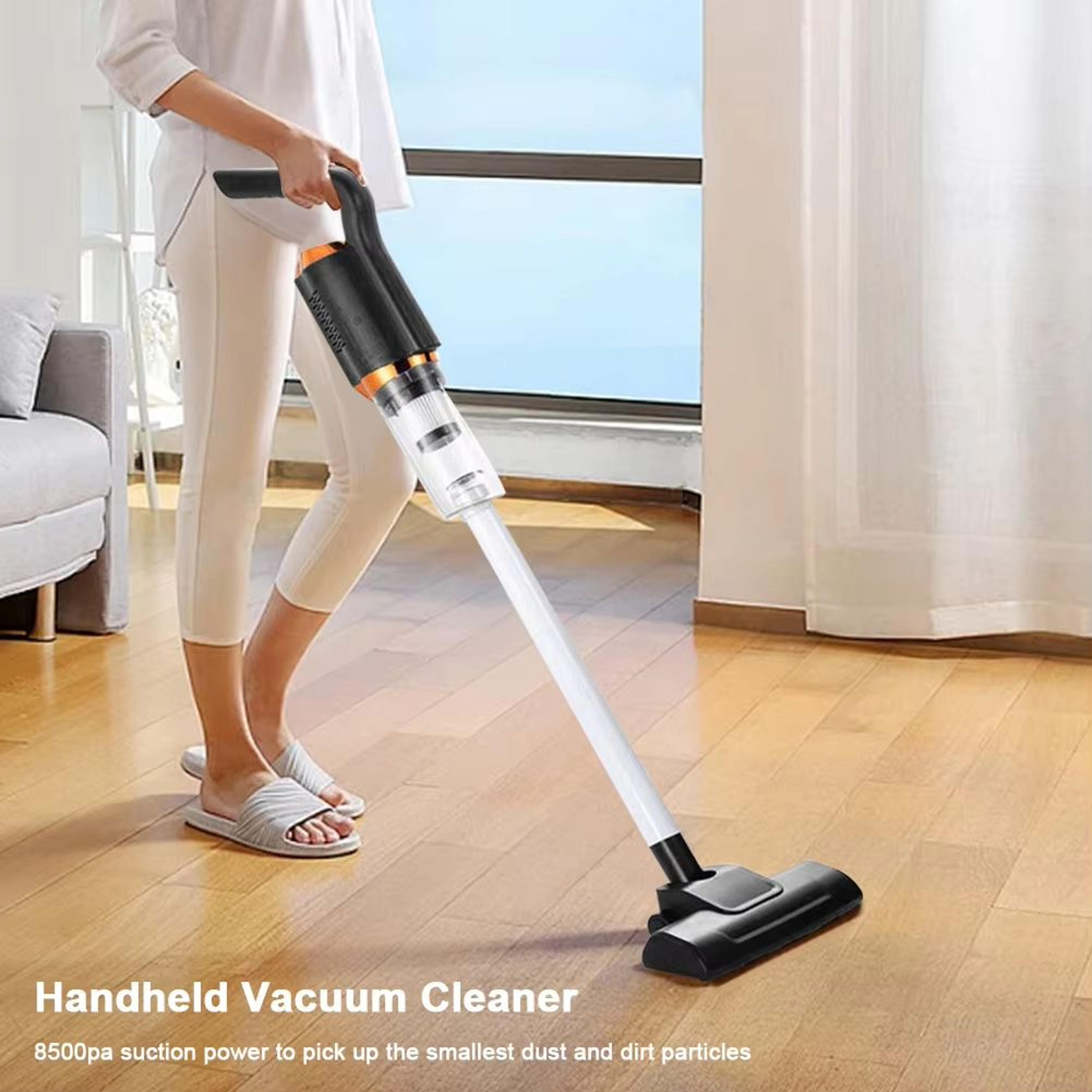 2-in-1 wireless handheld vacuum cleaner strong suction portable car vacuum usb rechargeable cleaner