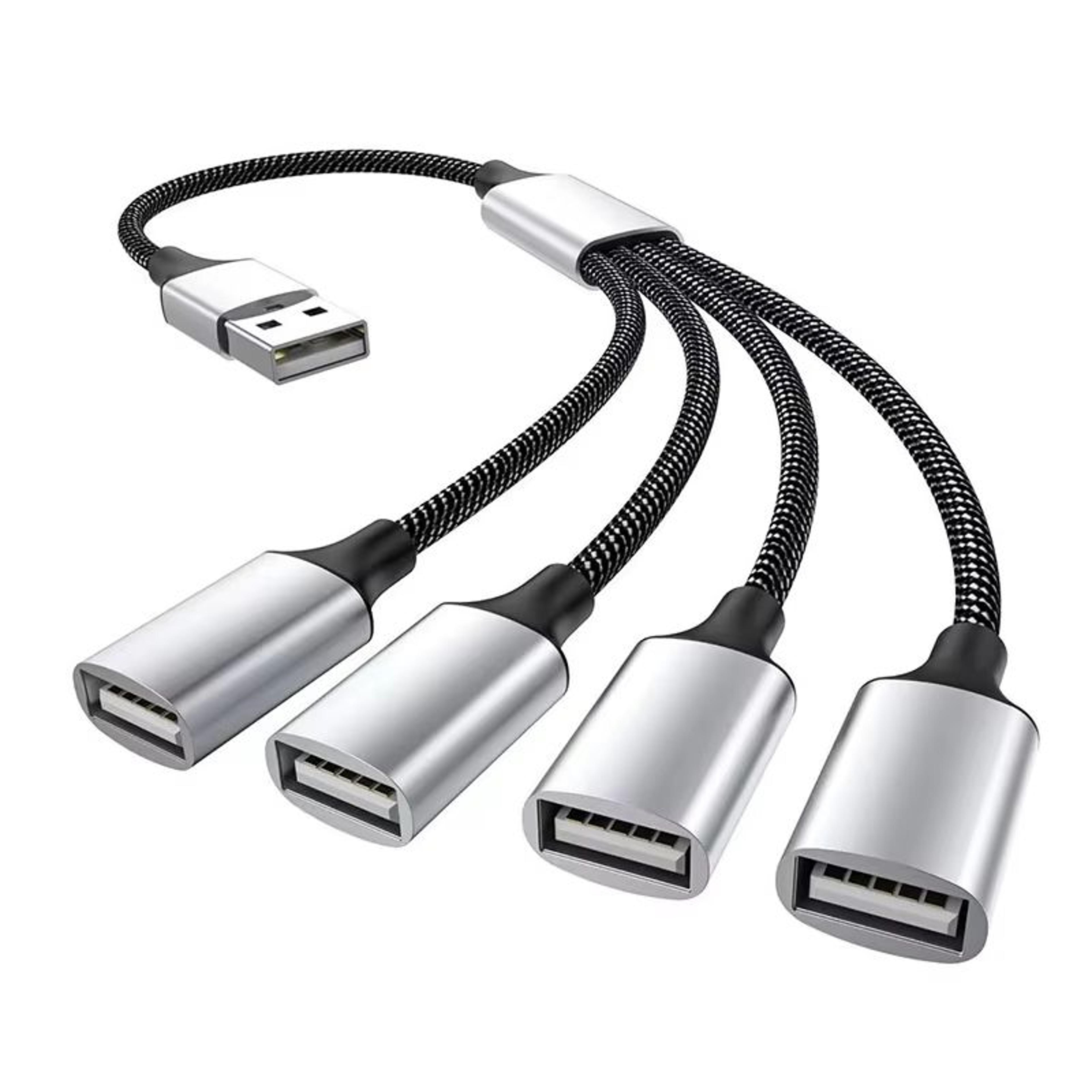 MultiPort USB Hub Splitter With OTG Support For Charging And Device Expansion 0