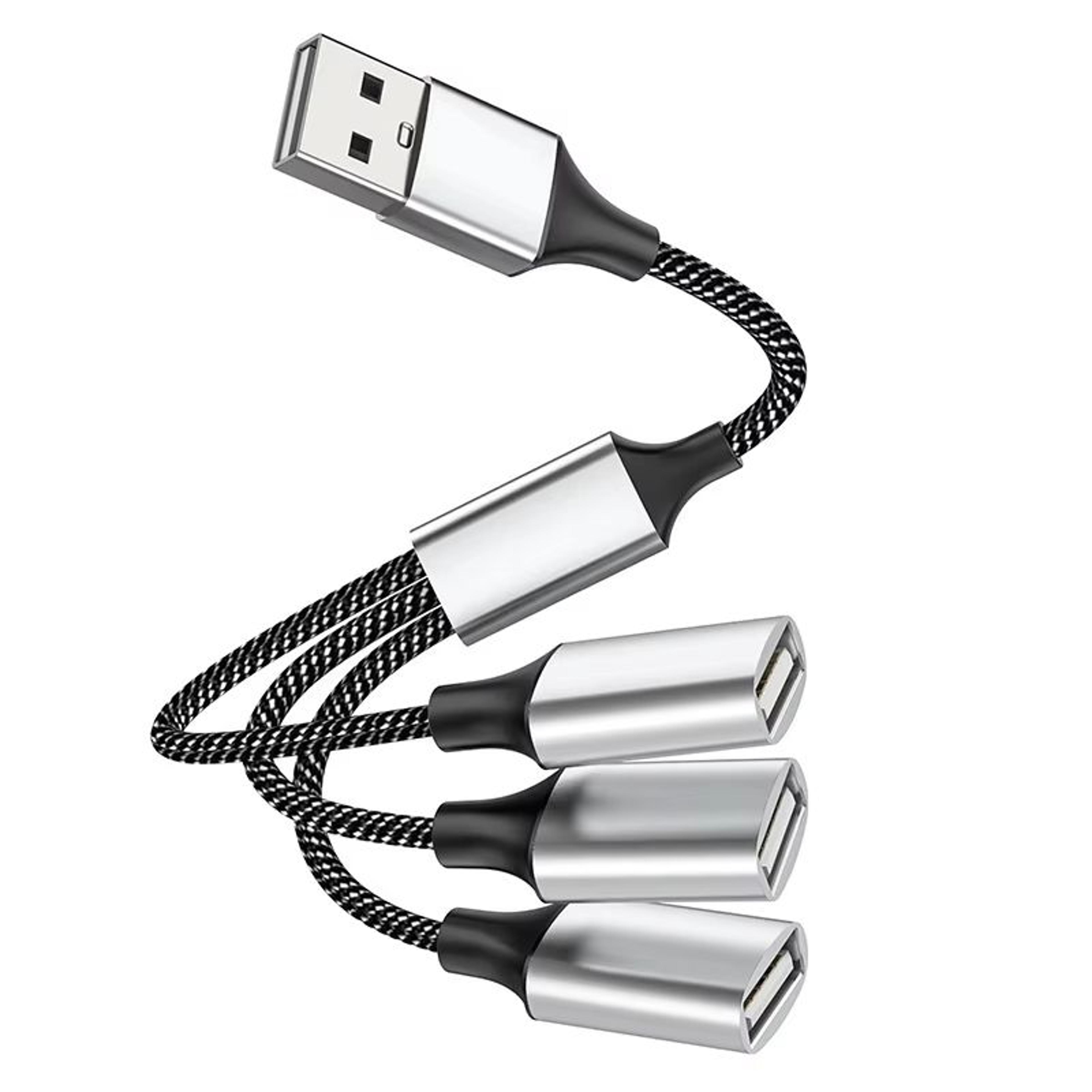 MultiPort USB Hub Splitter With OTG Support For Charging And Device Expansion 6