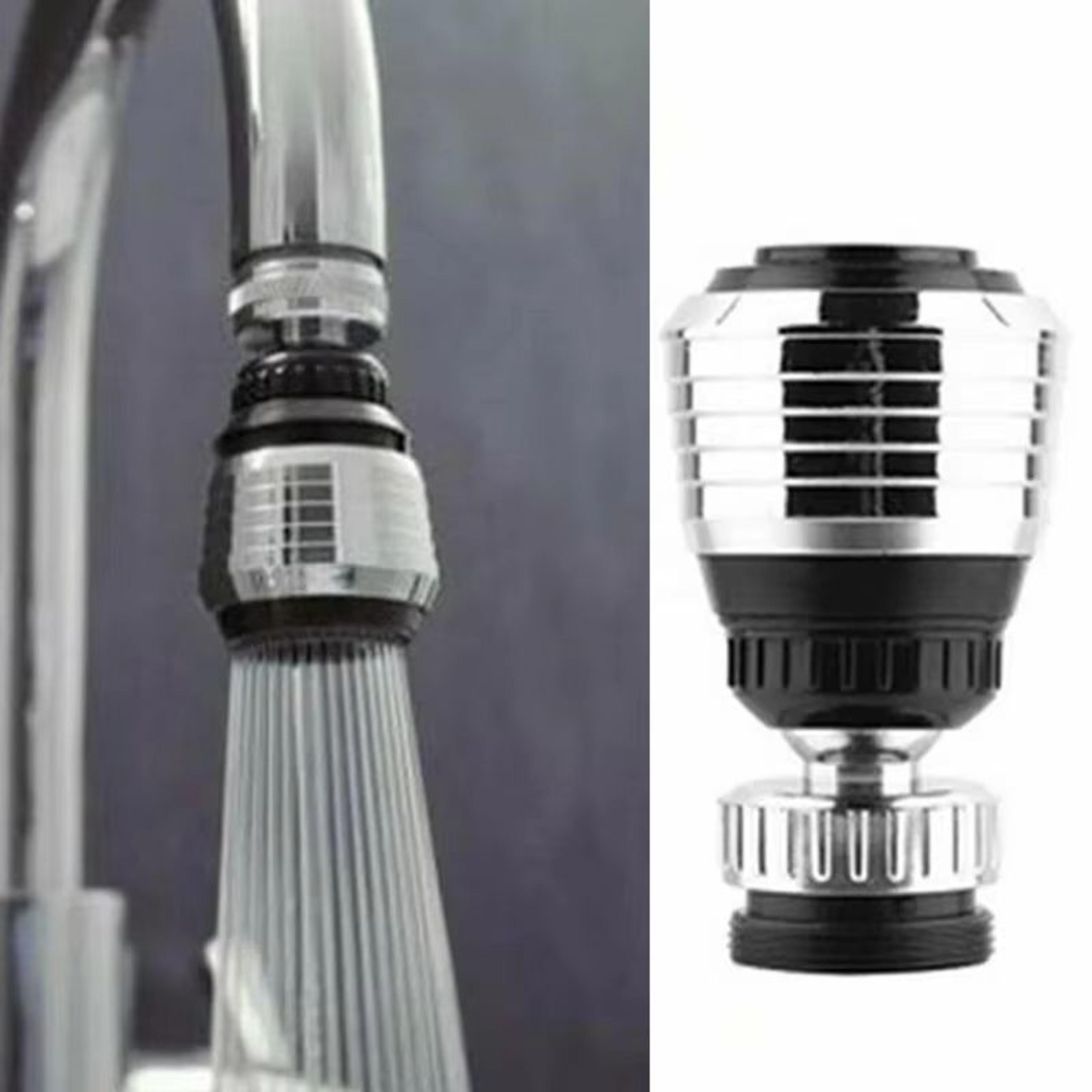 360° rotating faucet nozzle extender with filter for water saving and flexible cleaning