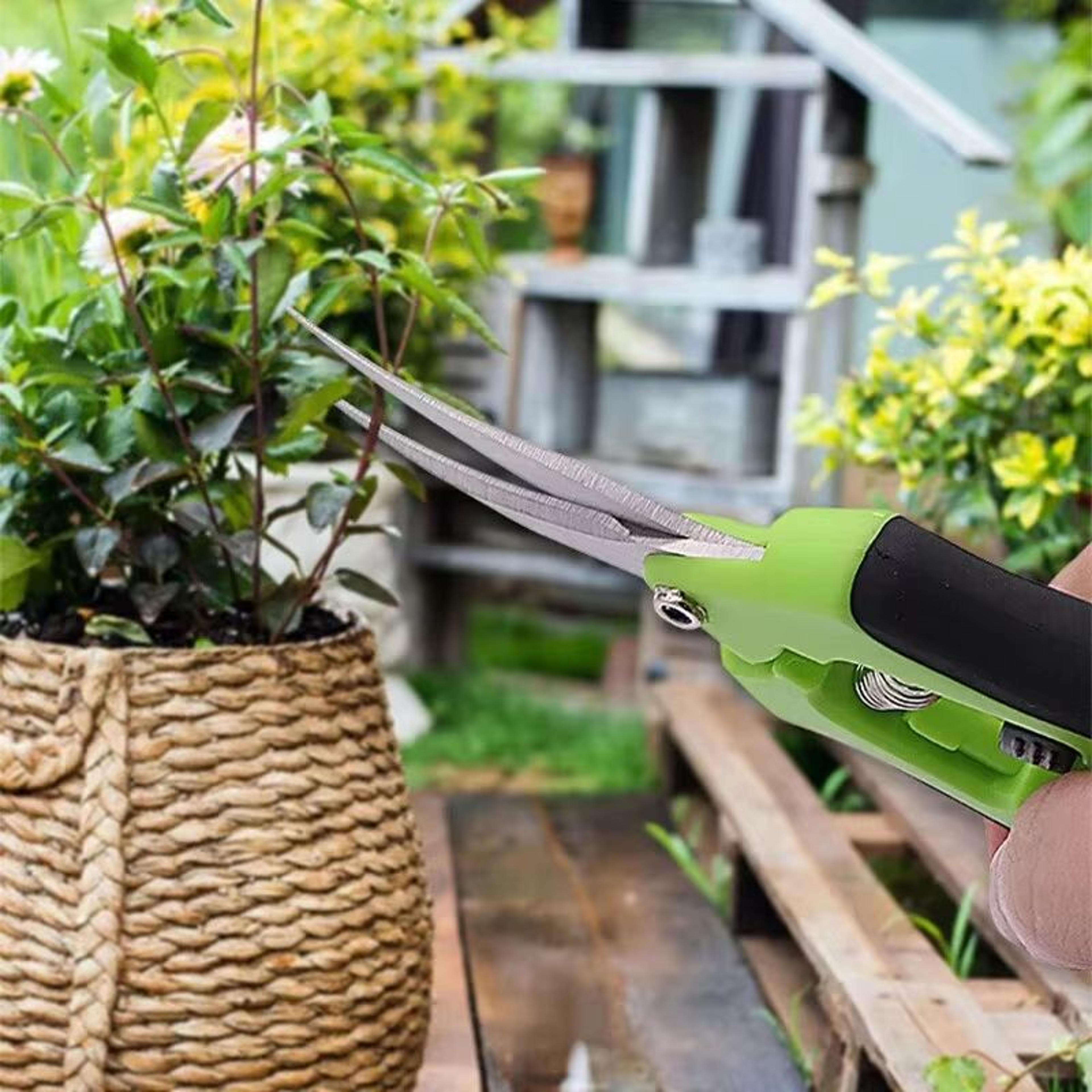 Heavy Duty Garden Pruning Shears Non Slip Labor Saving Plant Clippers 3
