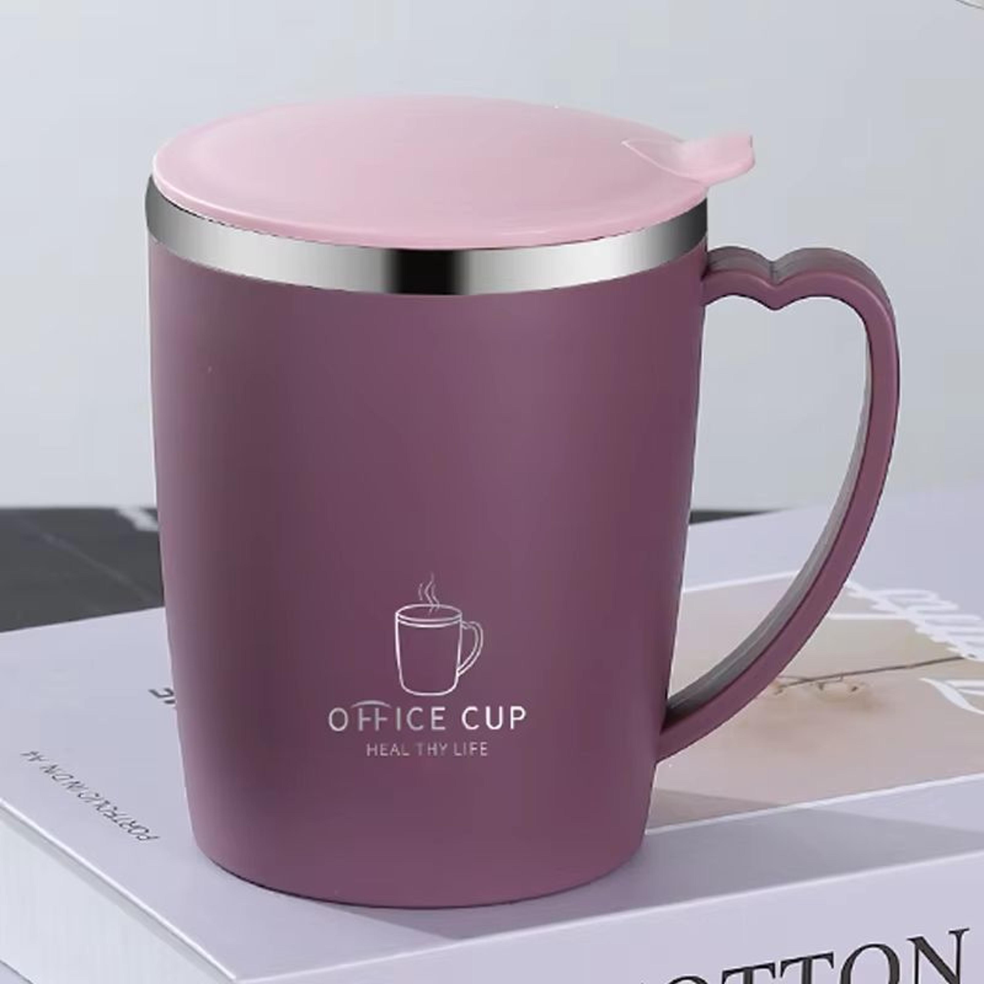 350ML Stainless Steel Thermos Mug With Handle Leak Proof Insulated Coffee Cup 7