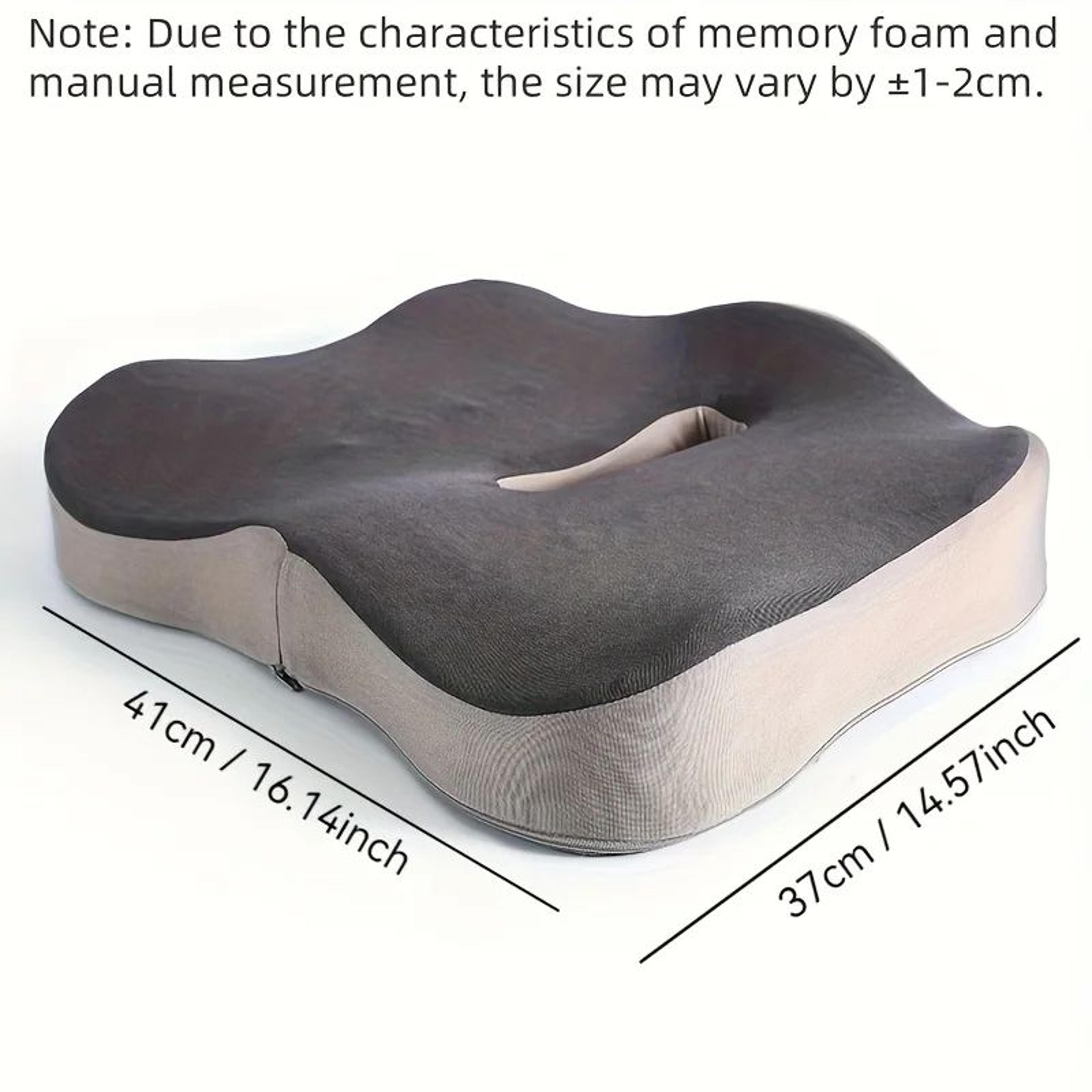 3D Ergonomic Memory Foam Seat Cushion For Office Chair And Car Comfort 5