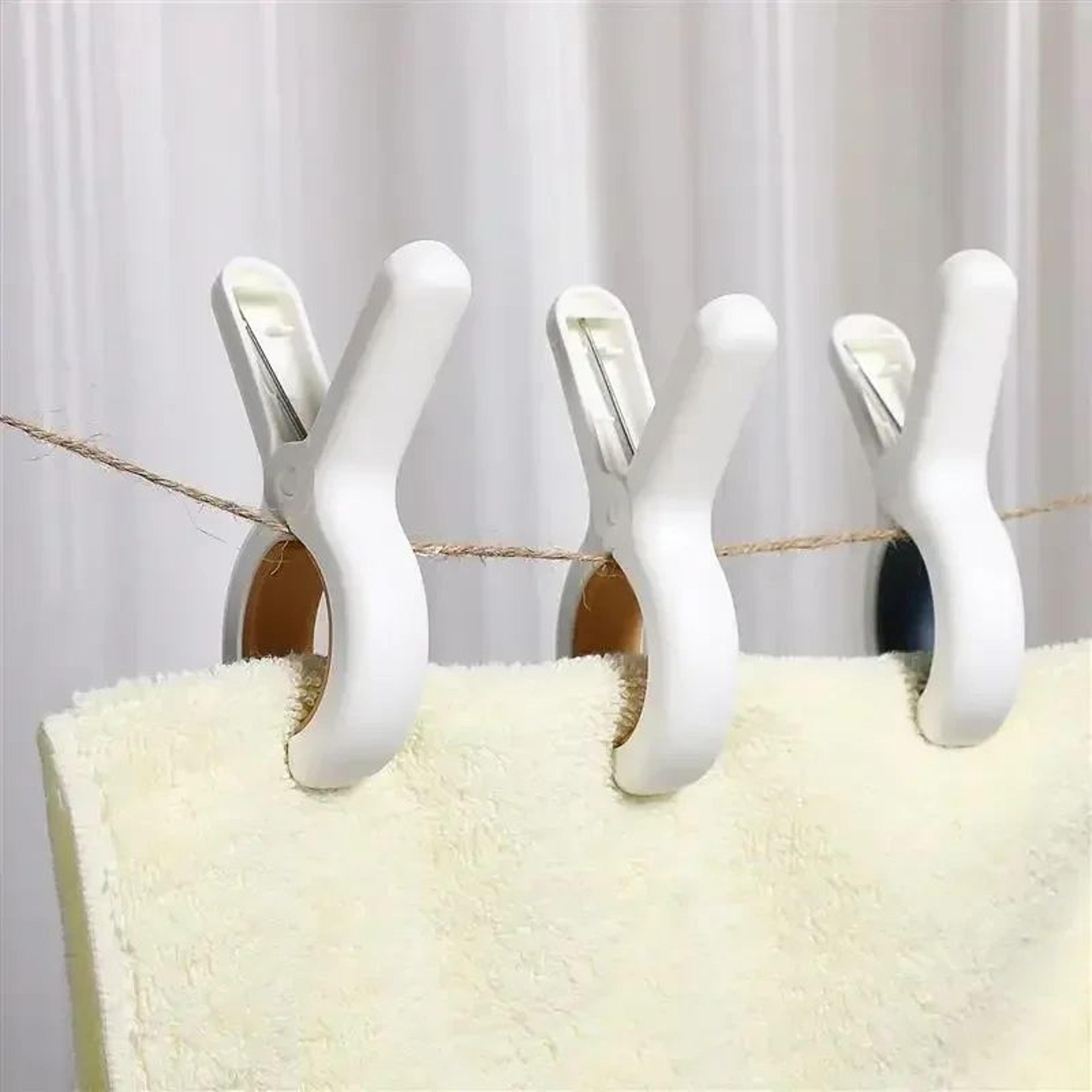 Heavy Duty Beach Towel Clips Set  Large Non Slip Chair Clamps For Pool Laundry  Outdoor Use 6pcs 1