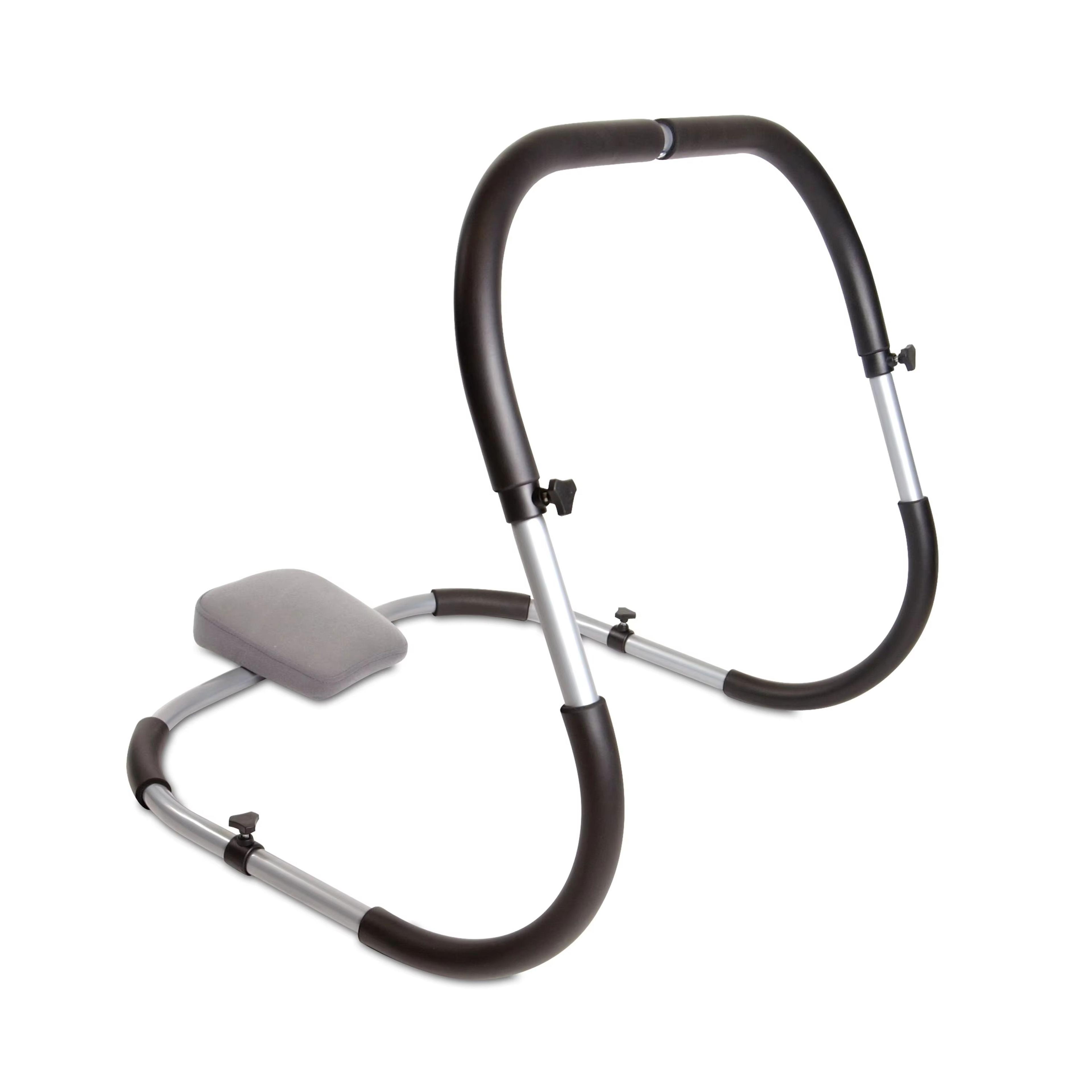 Compact Steel Frame Ab Crunch Machine With Ergonomic Support  Home Core Trainer For Effective Abs W 3