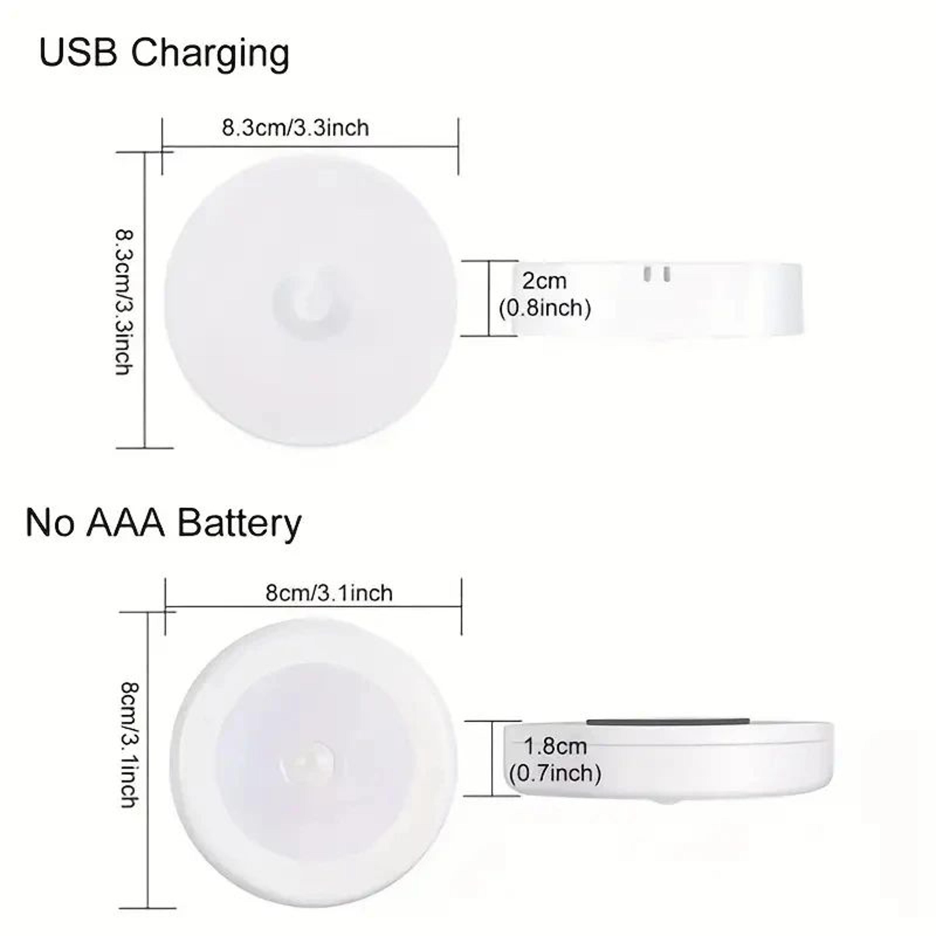 Wireless Motion Sensor Night Light LED Auto On Off Closet And Stair Light 2