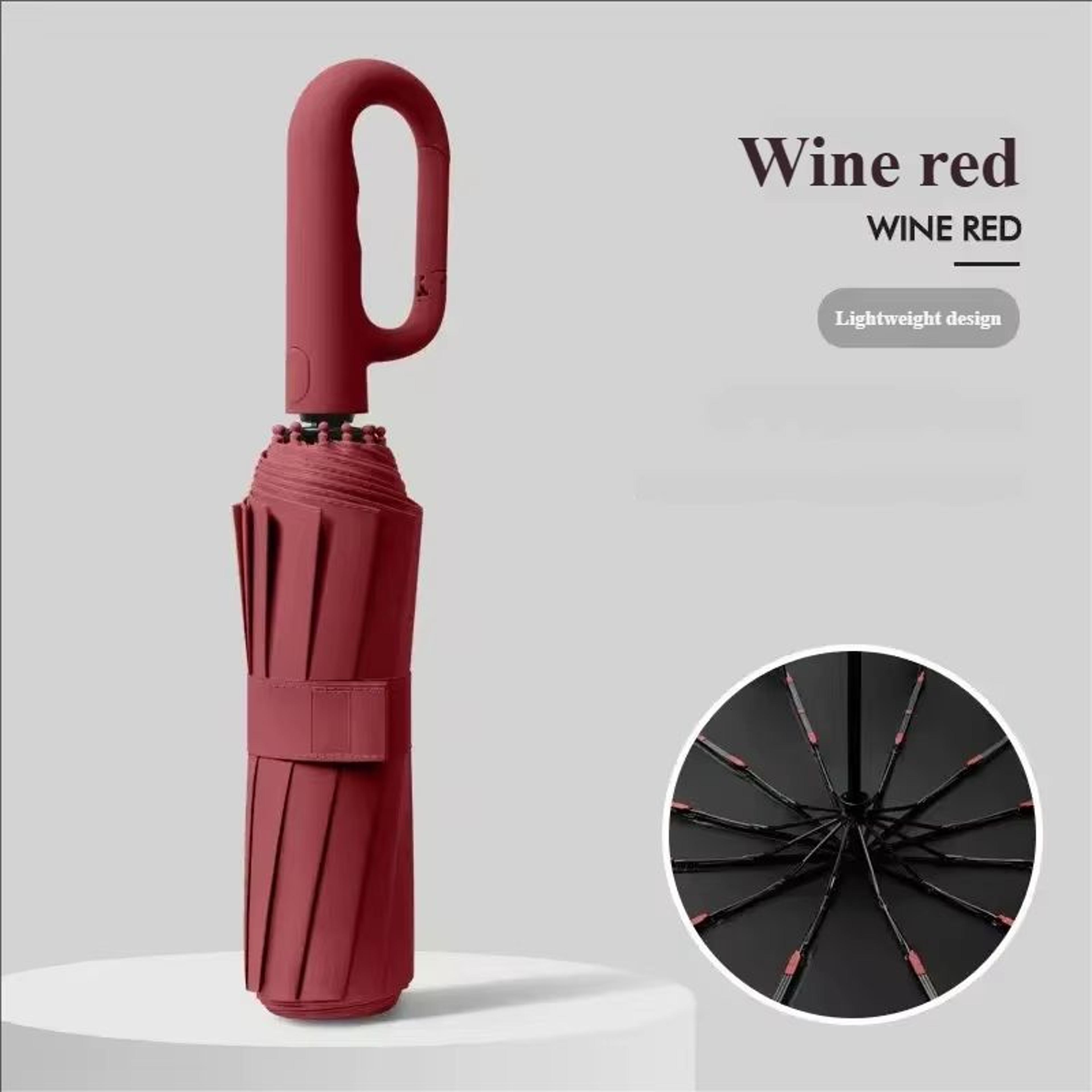 20 Rib Automatic Windproof Umbrella Extra Large Folding Sun And Rain Protection 5