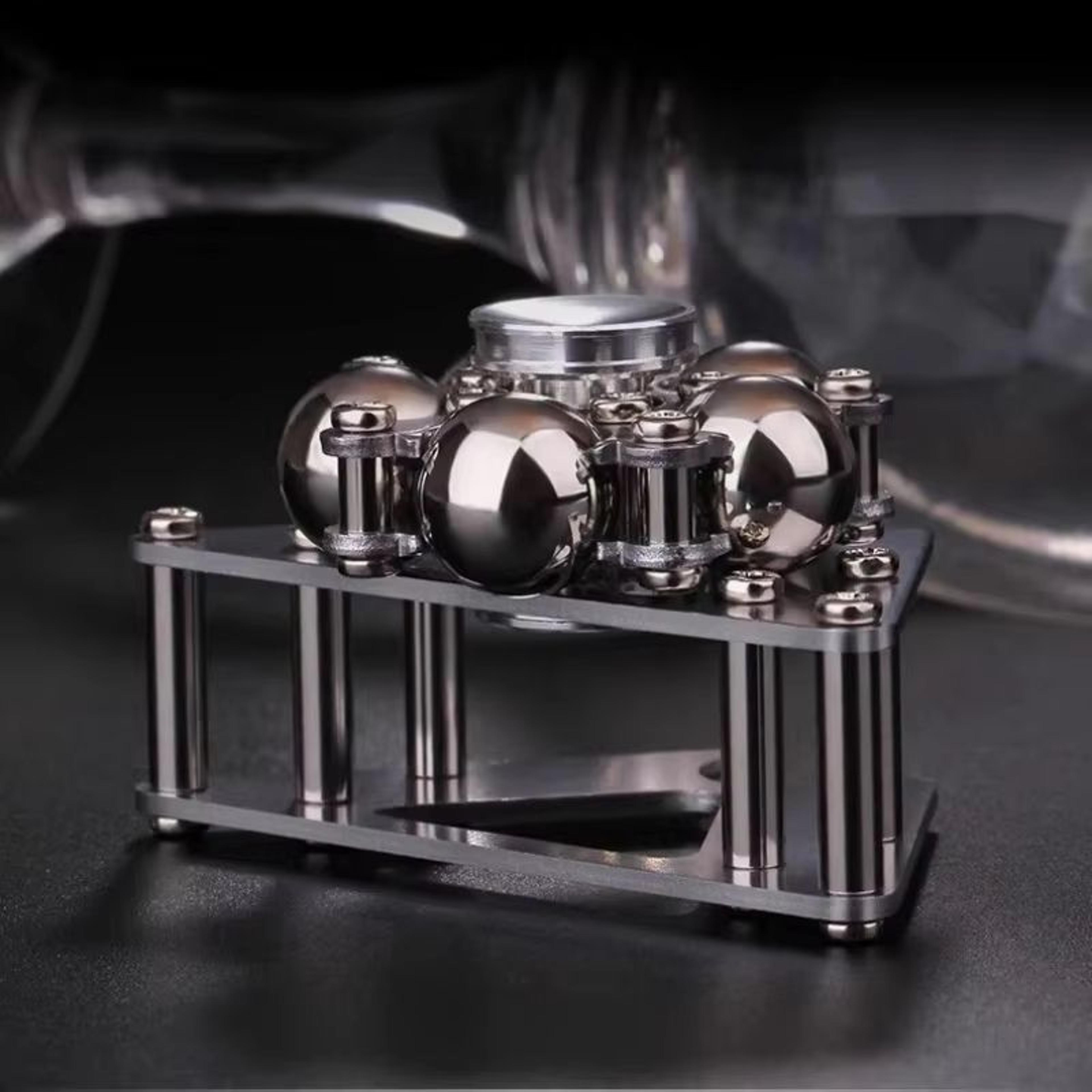 Metal Fingertip Gyroscopic Wheel Spinner Mechanical Desk Toy Stress Relief EDC Gadget 1