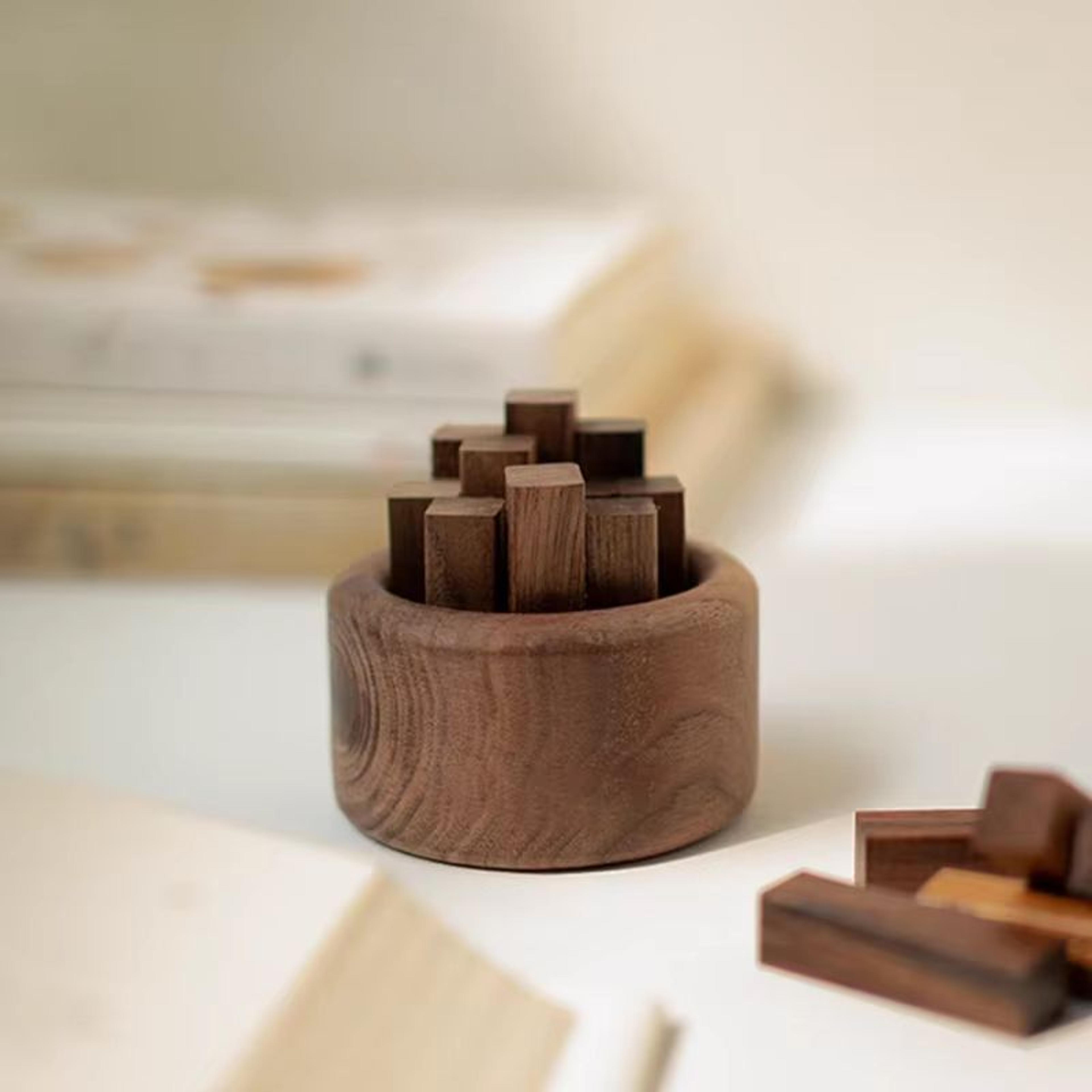 Natural Wooden Essential Oil Diffuser Beech Walnut Aromatherapy Decor 5