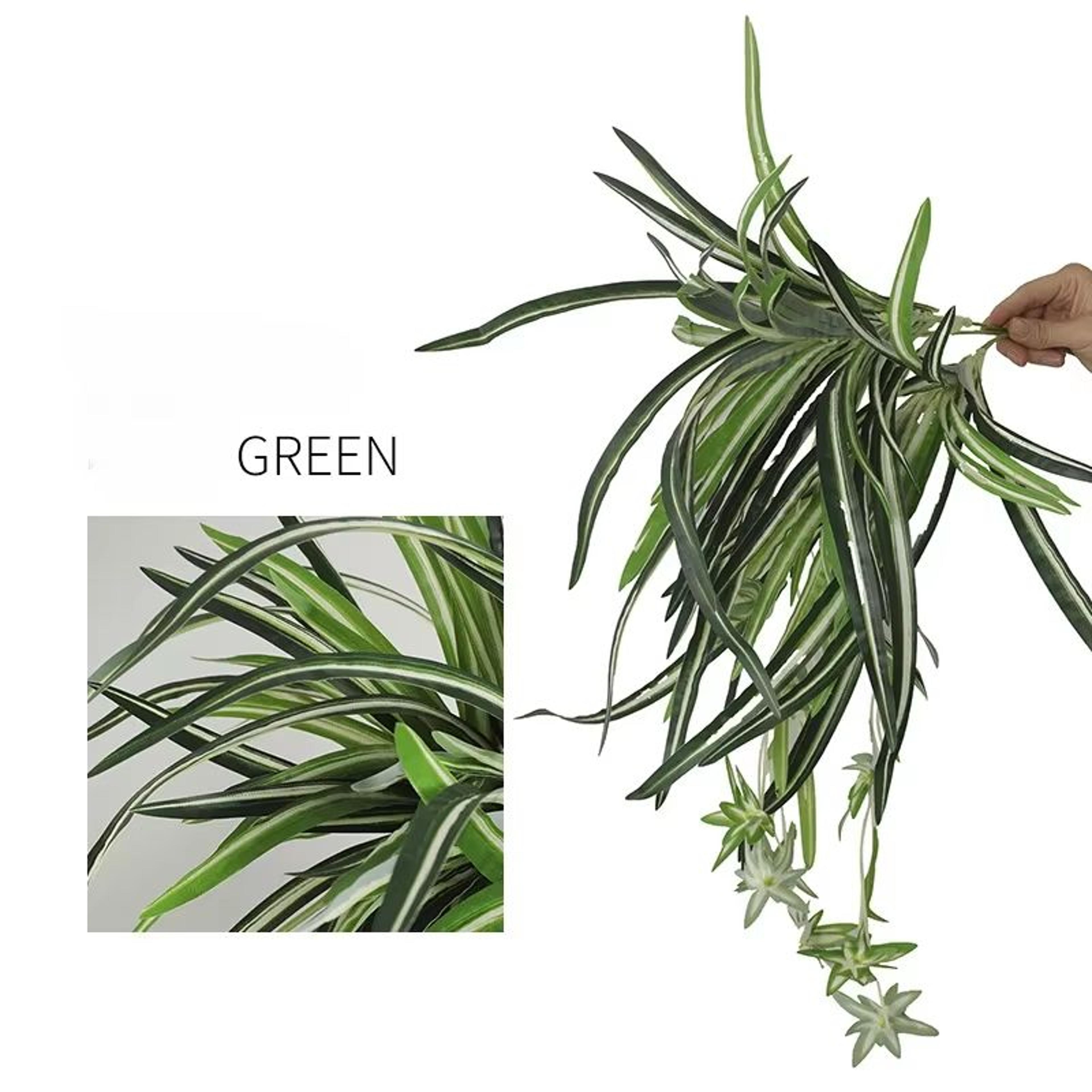 Artificial Orchid Wall Hanging Plant For Elegant Home Decor 2