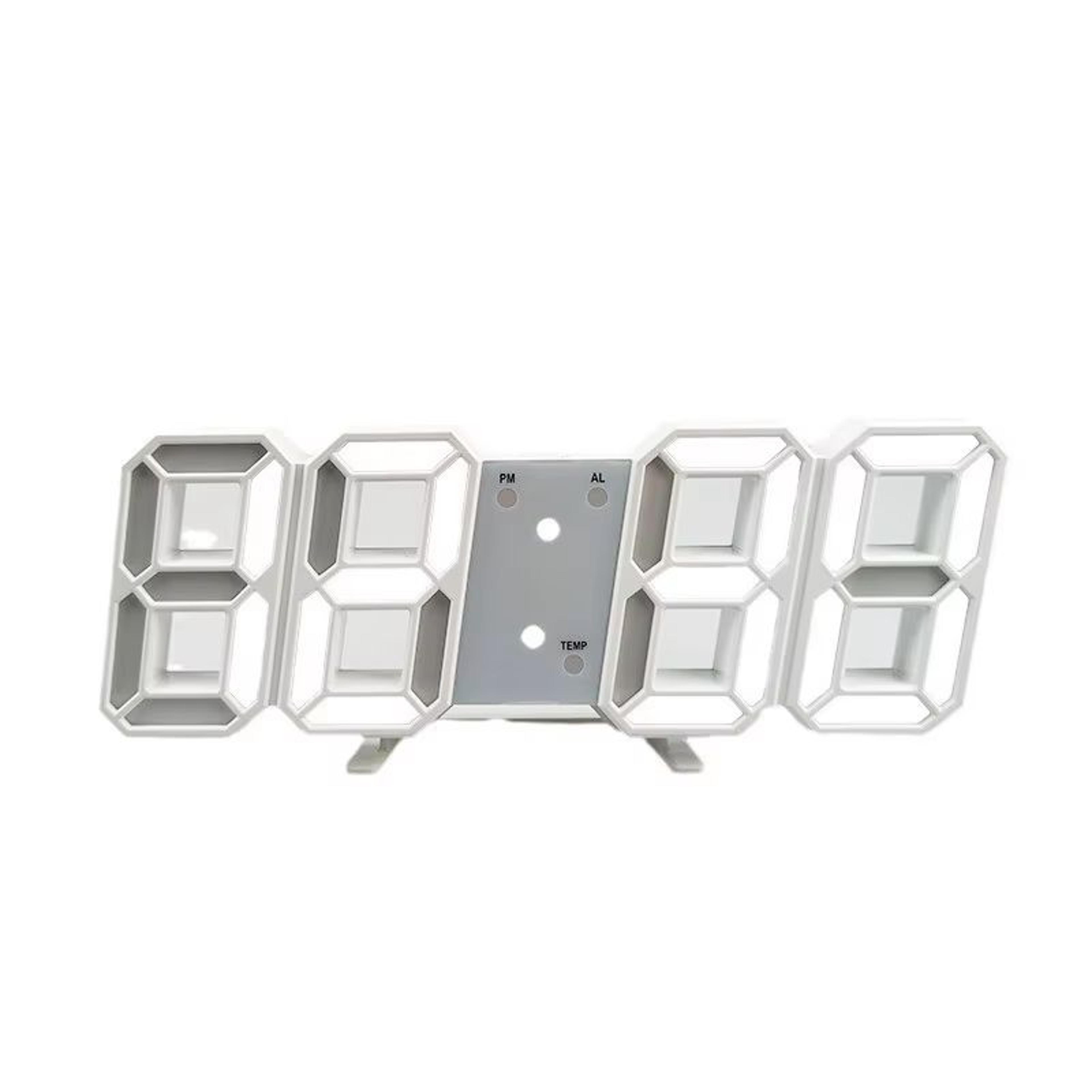 3D Luminous VoiceActivated Digital Alarm Clock 7