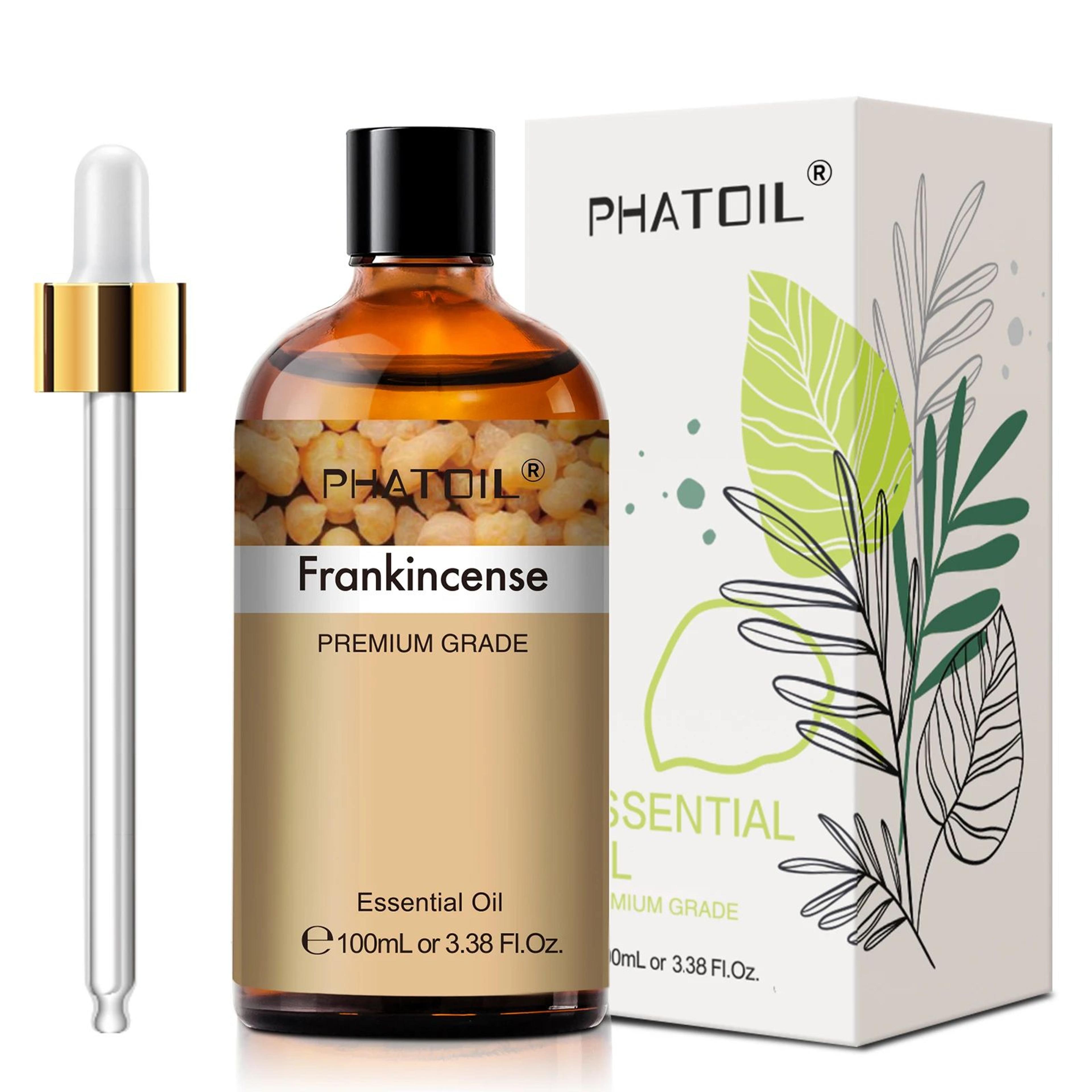 PHATOIL 100ml Essential Oil Set  Eucalyptus Lavender Vanilla Jasmine Lemon  Bergamot For Aromathera 3
