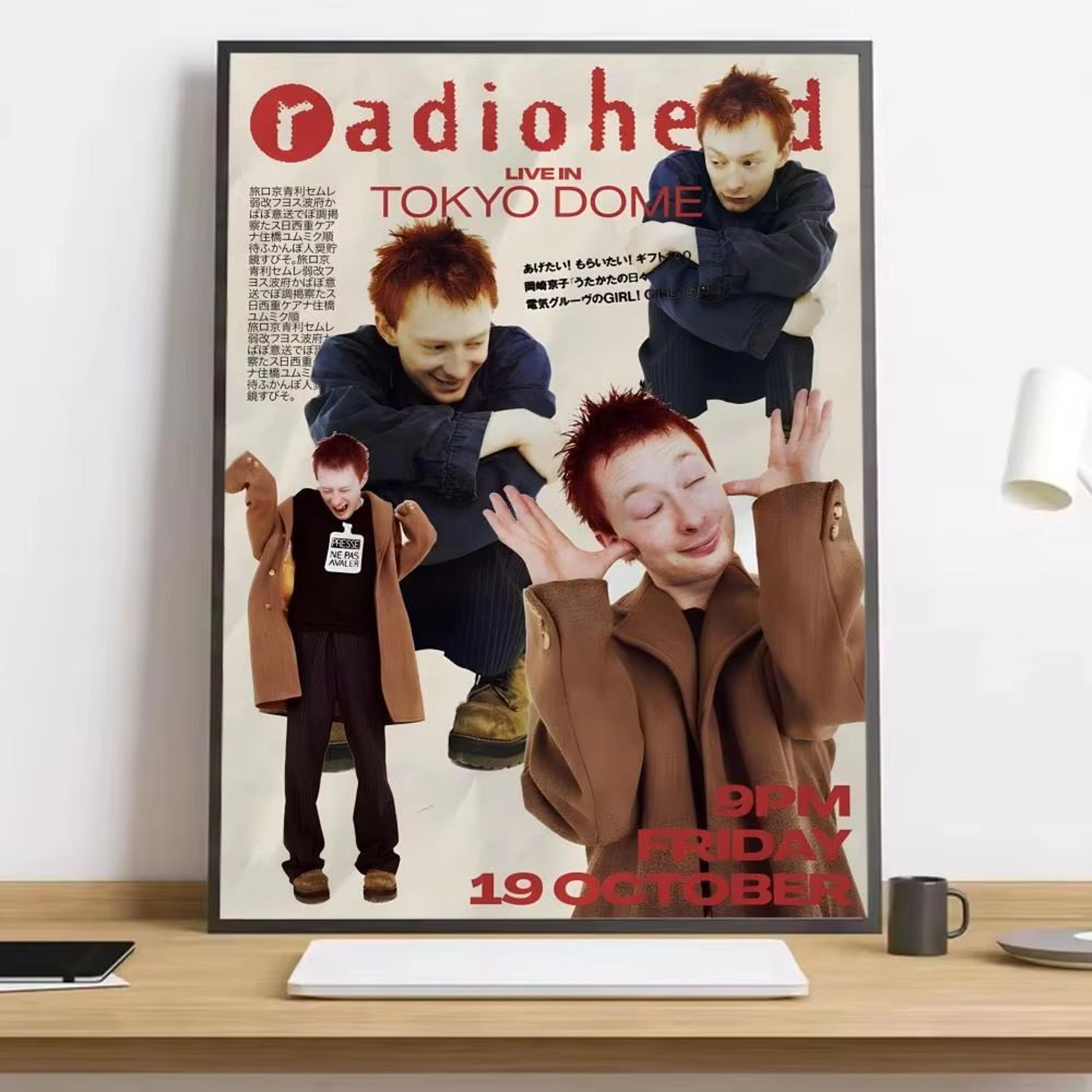 Radiohead In Rainbows Canvas Poster  Music Wall Art Aesthetic Print For Bedroom  Living Room Decor 18