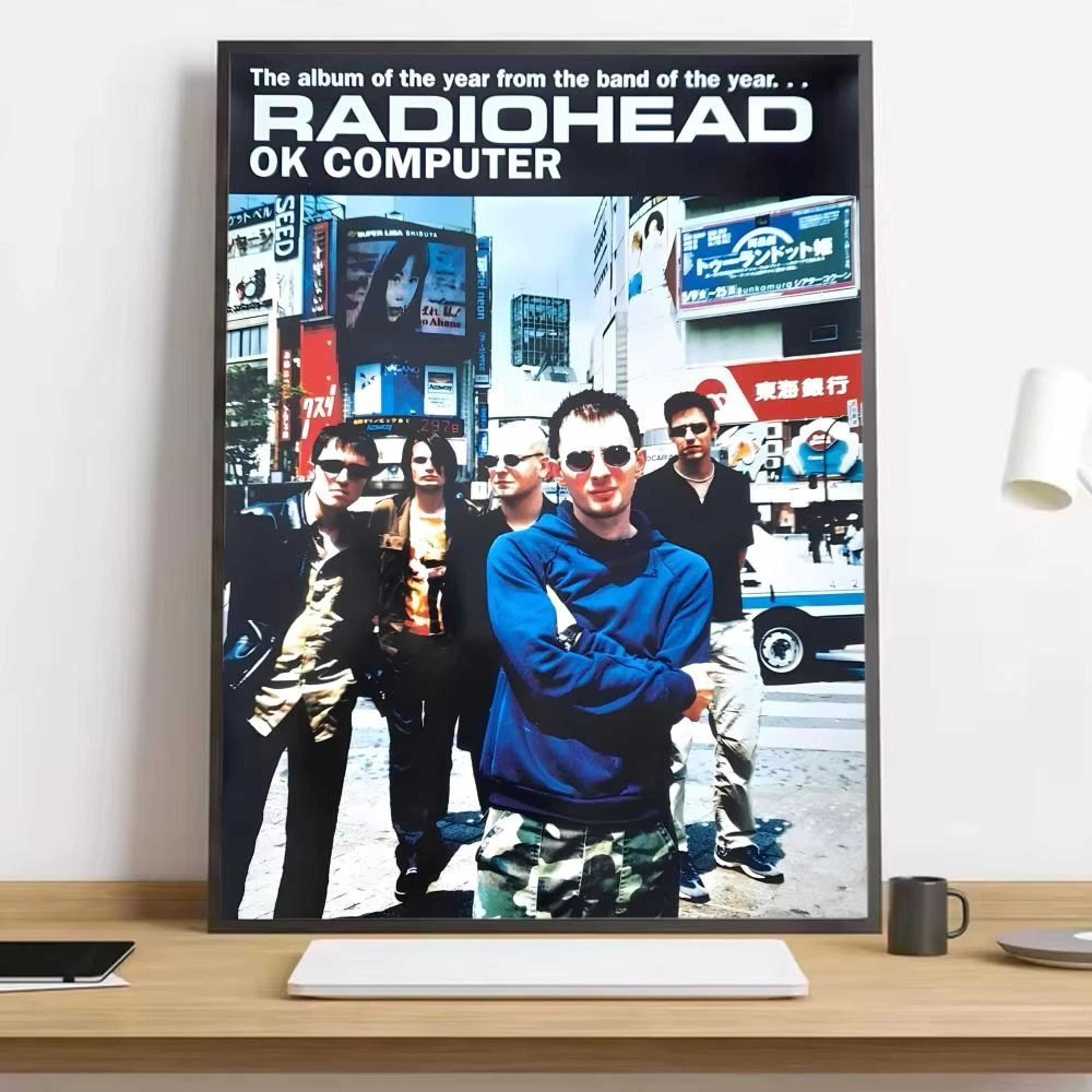 Radiohead In Rainbows Canvas Poster  Music Wall Art Aesthetic Print For Bedroom  Living Room Decor 24