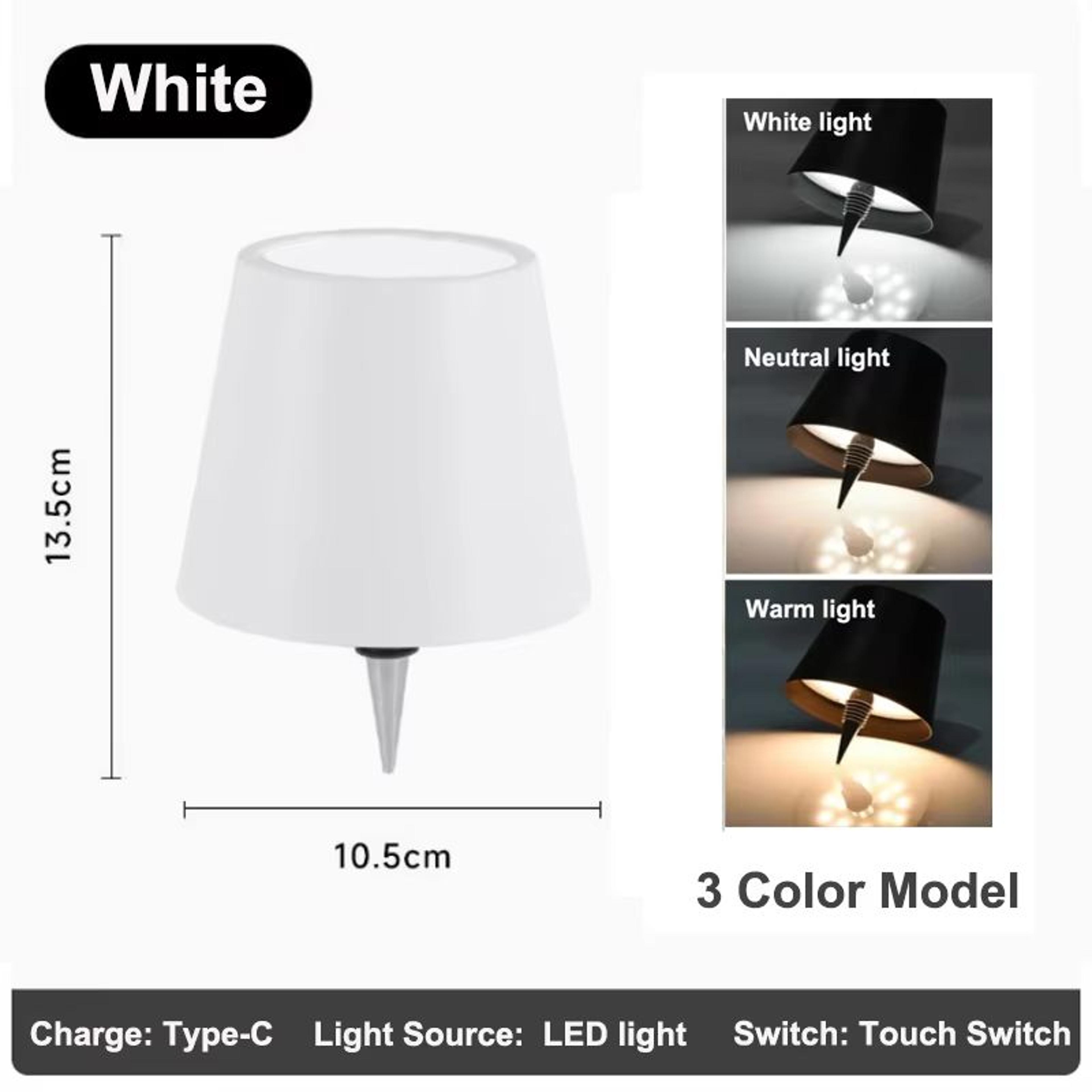 Wireless LED Bottle Lamp Touch Control Rechargeable Table Light For Wine Bottles 12