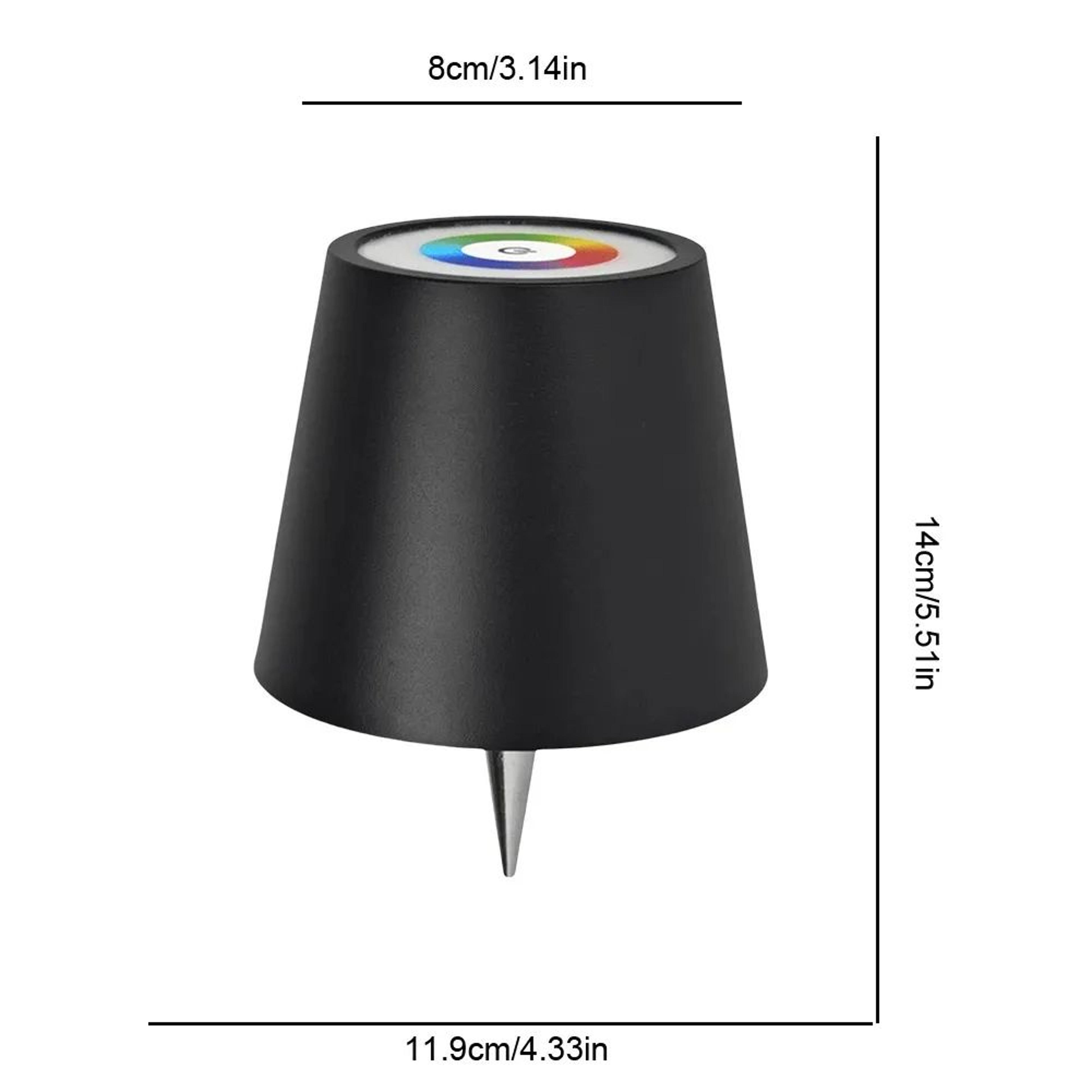Wireless LED Bottle Lamp Touch Control Rechargeable Table Light For Wine Bottles 3