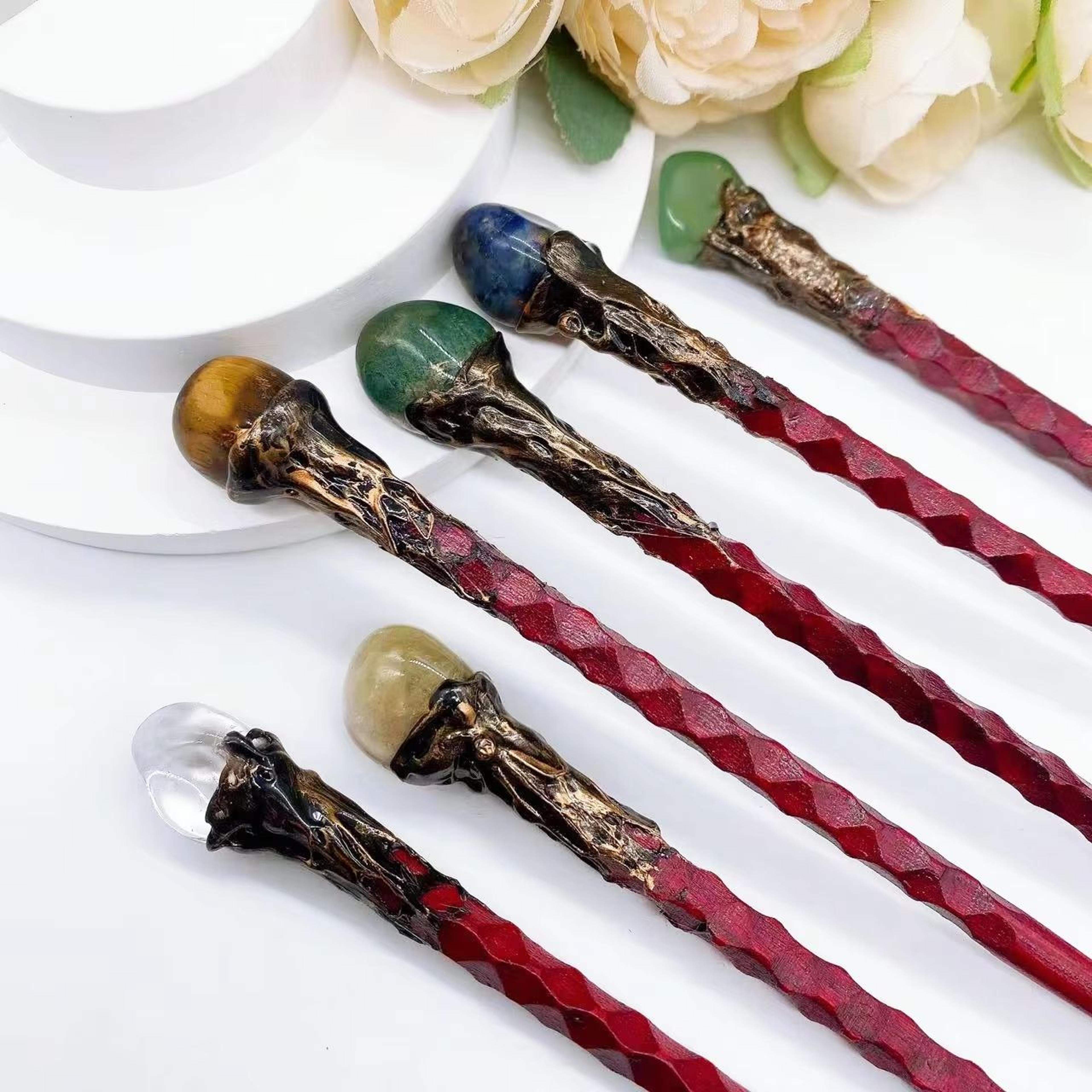 Authentic Rose Quartz Healing Crystal Wand For Reiki And Witchcraft Energy Work 1