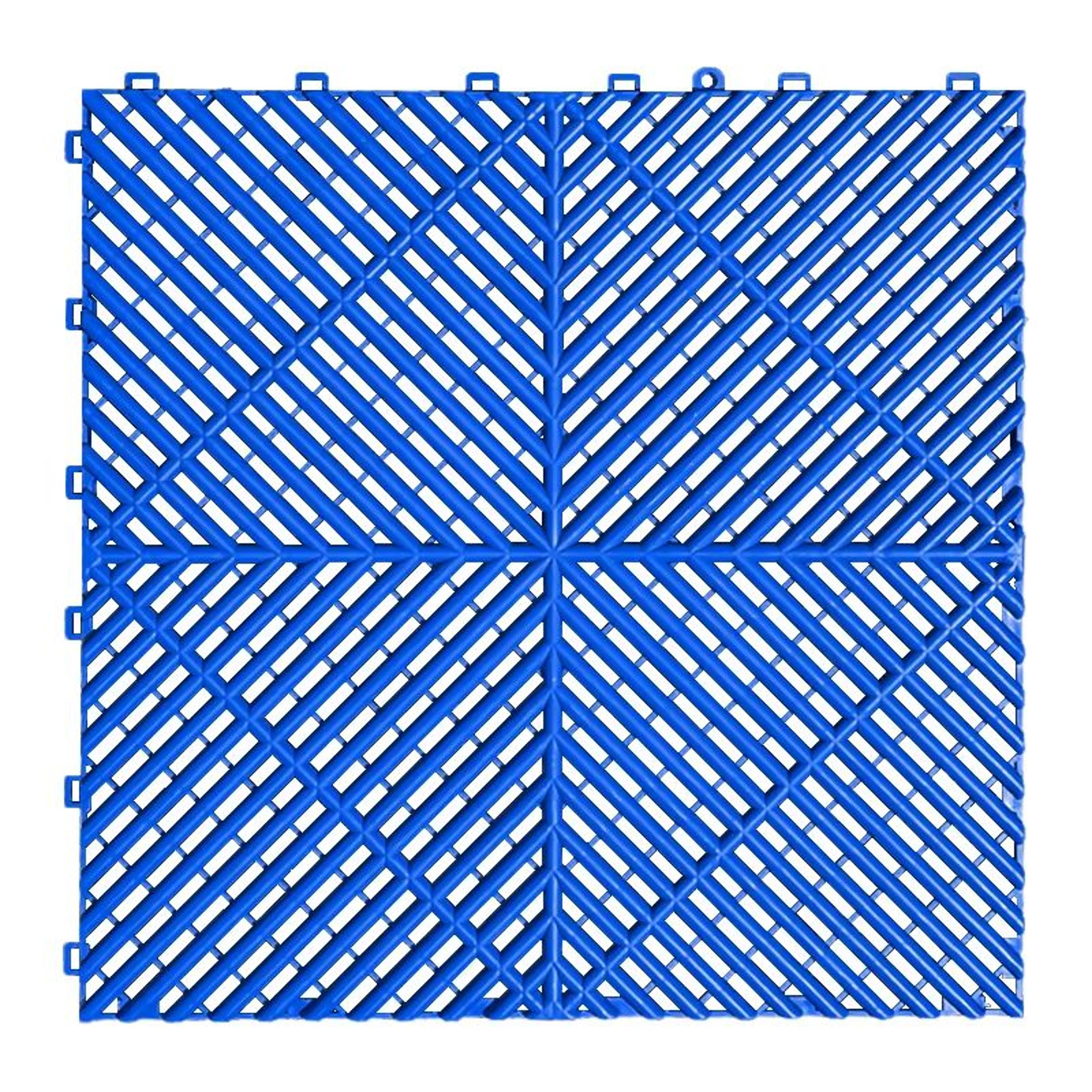 Interlocking Garage Floor Tiles Vented Modular Flooring System 11