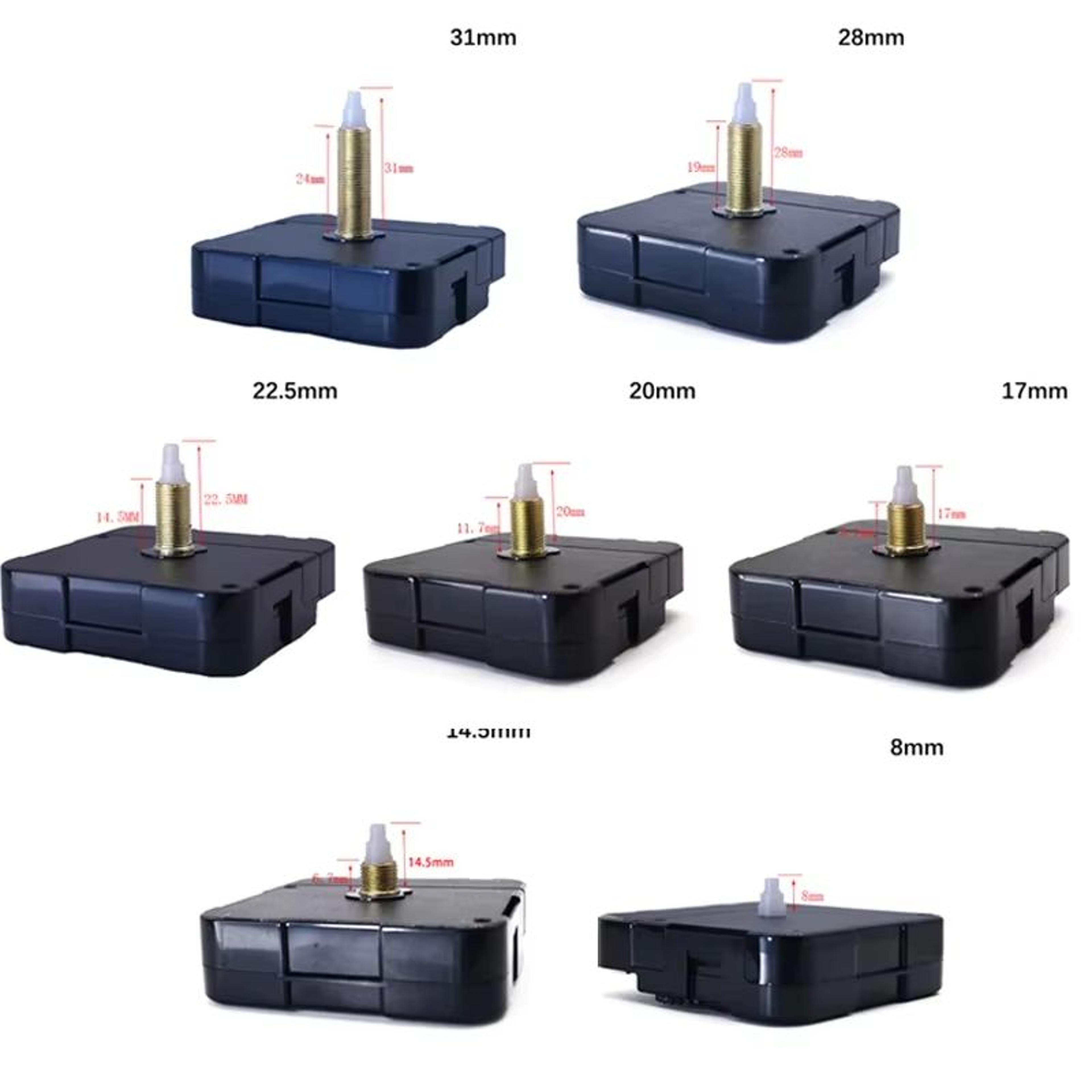 Silent Quartz Wall Clock Movement Kit With Long Shaft DIY Repair Mechanism 4
