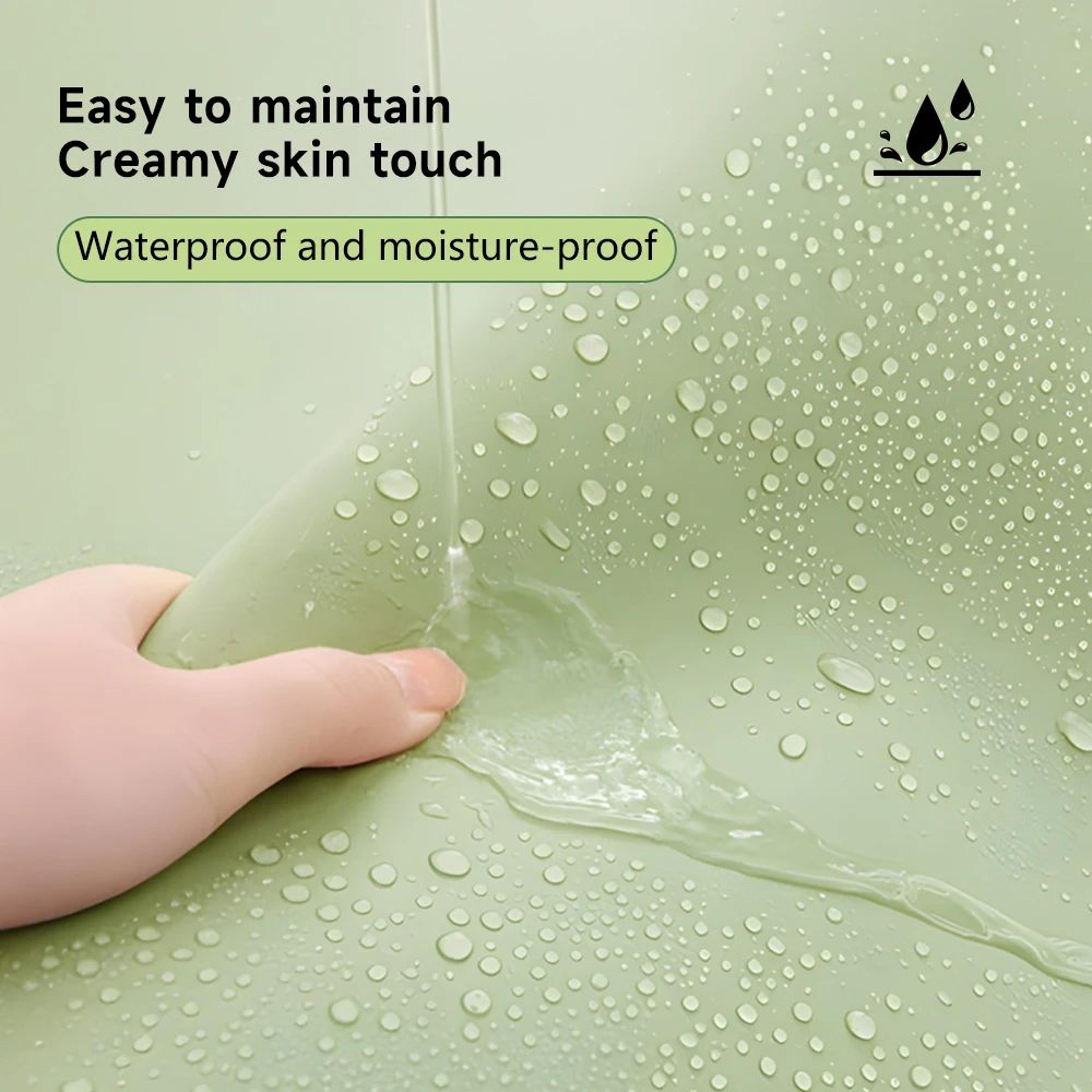 Large Waterproof Kitchen Counter Mat  Heat Resistant OilProof Desk  Table Protector For Home  Kids 1