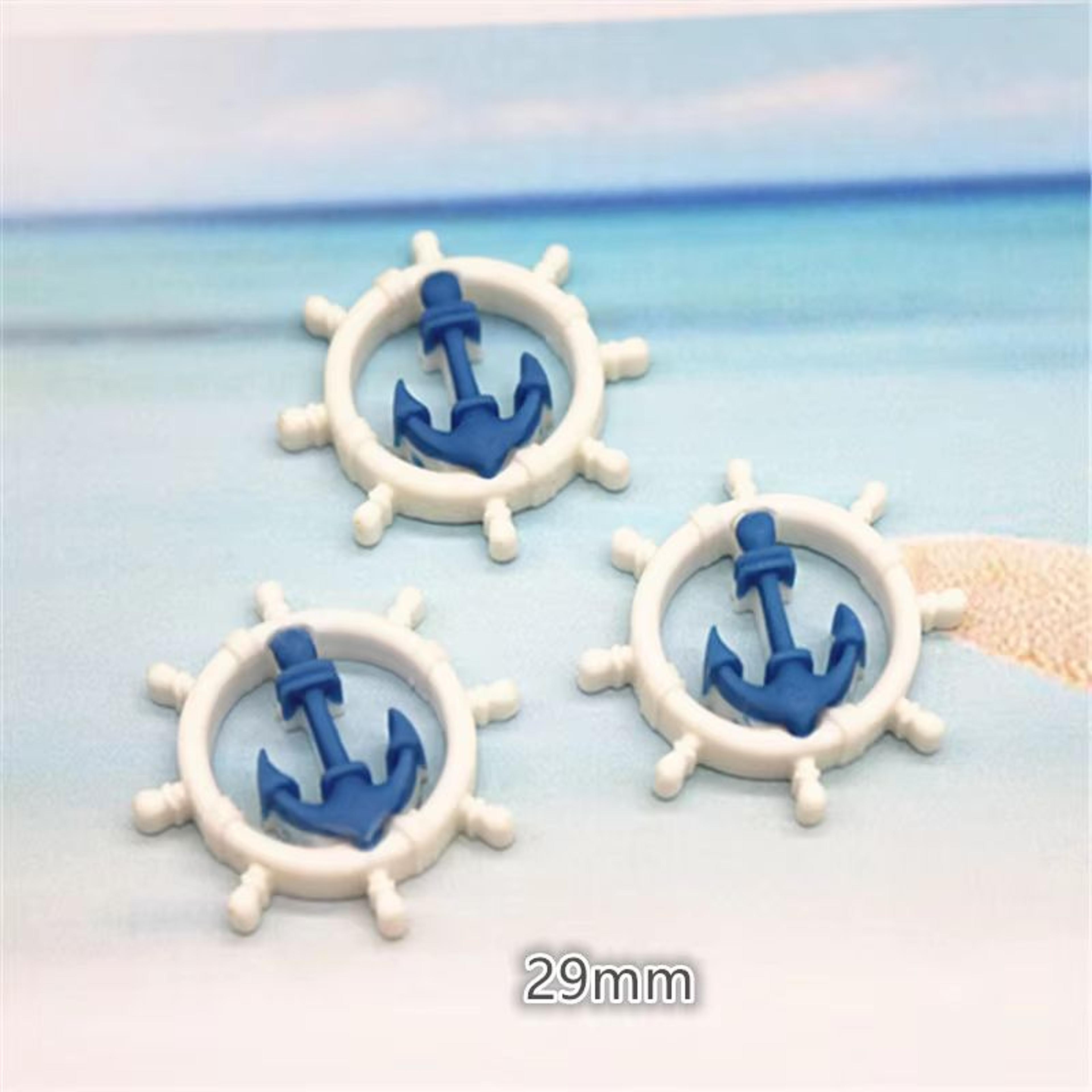Mini Resin Beach Charms Set Nautical Flatback DIY Craft Decorations 1020pcs 10
