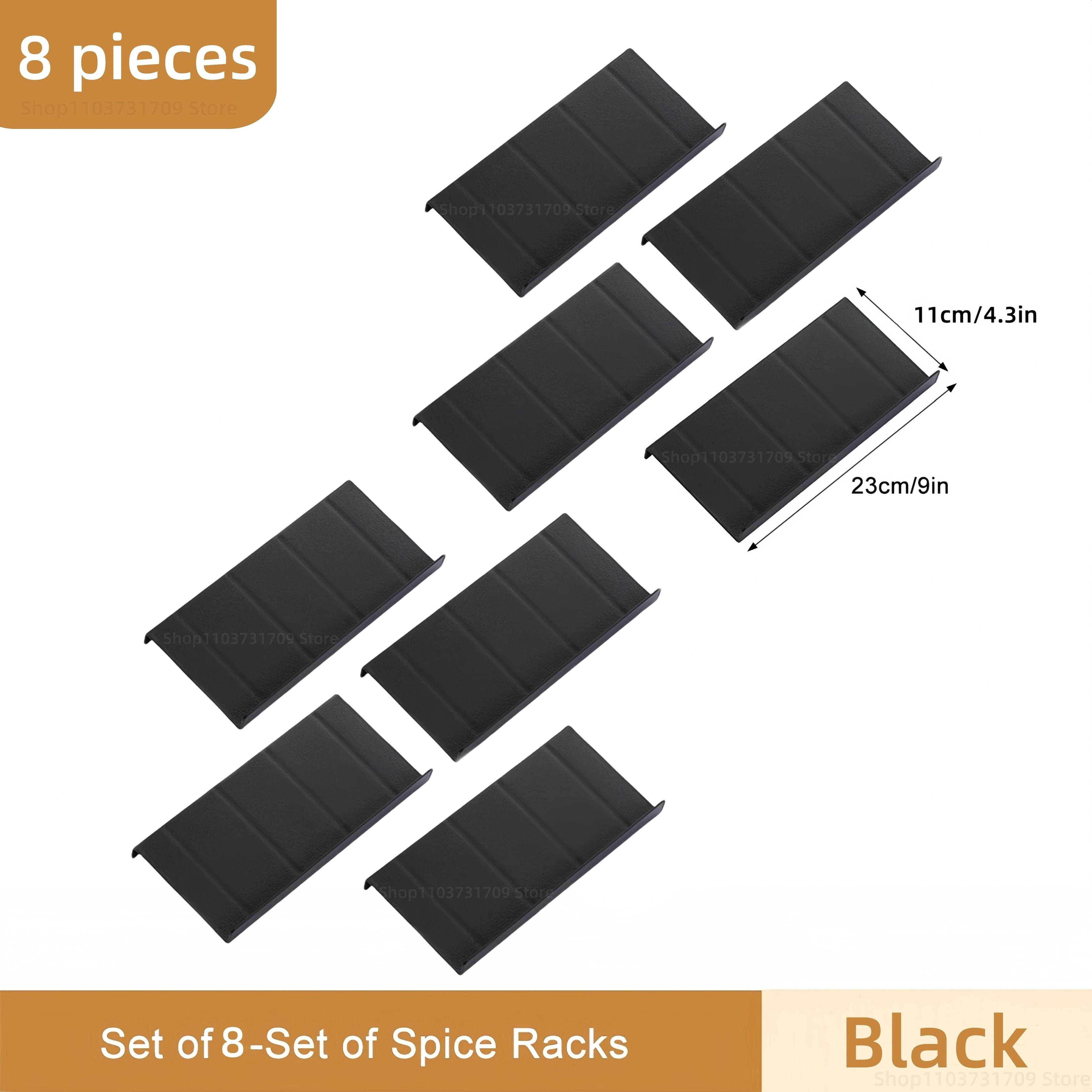4Layer Adjustable Spice Drawer Organizer For Kitchen Cabinet And Pantry Storage 10
