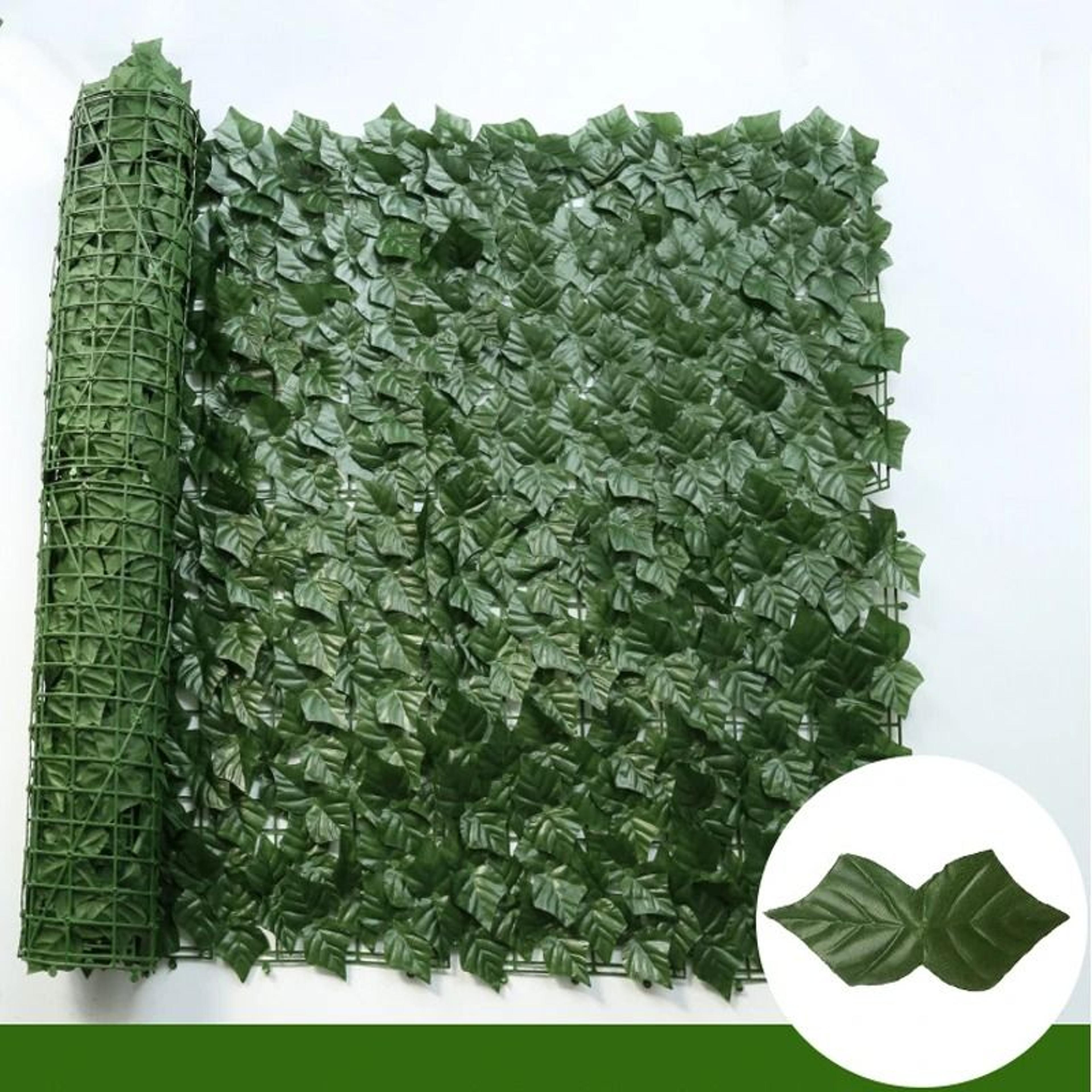 Artificial Ivy Privacy Fence Screen Panels For Balcony Garden Outdoor Wall 8