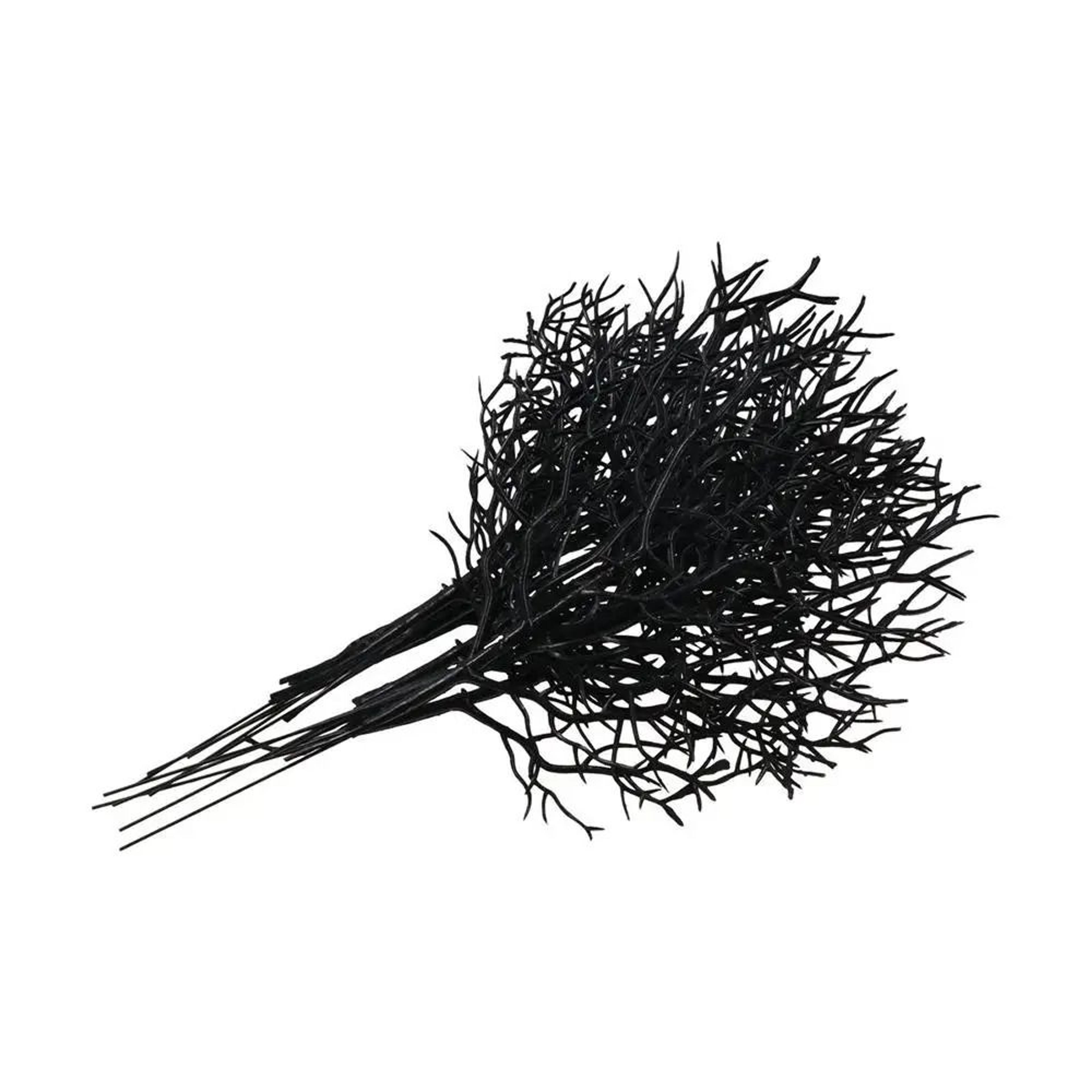 5pcs Black Halloween Dead Branches Artificial Antler Twigs For Spooky Home Decor 4
