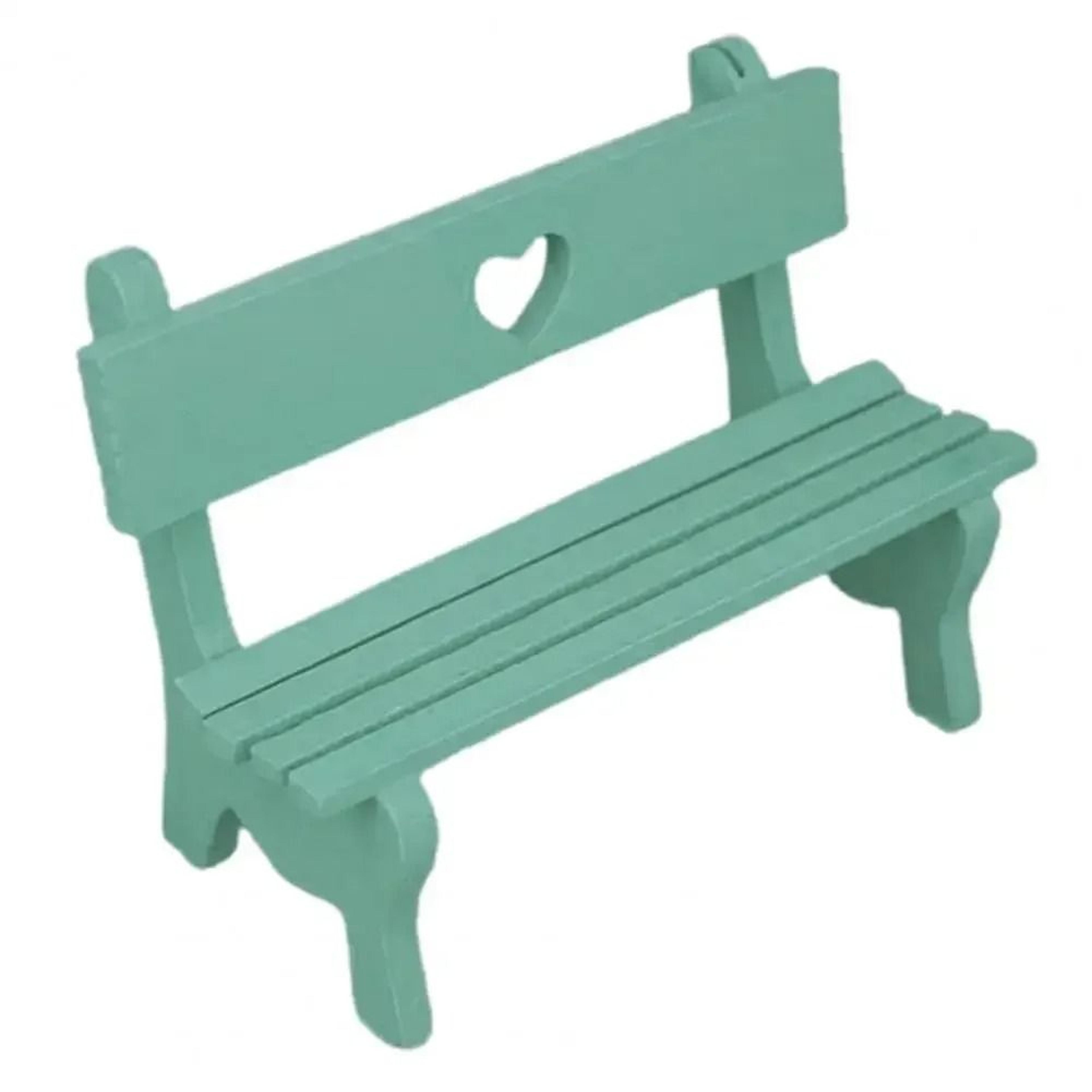 Miniature Wooden Garden Bench Fairy Decor For Dollhouse And Micro Landscape Scenes 8