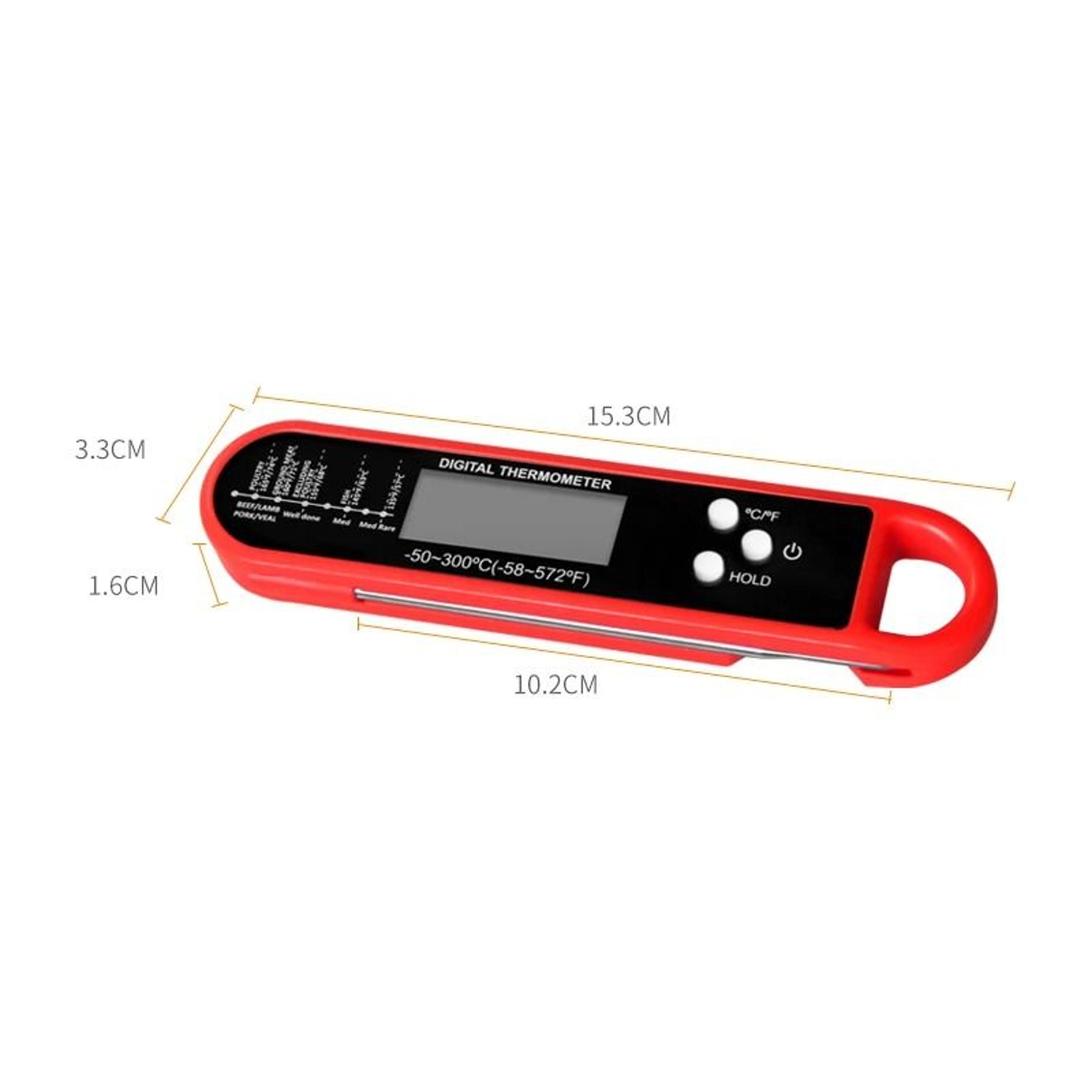 Professional Instant Read Meat Thermometer Digital Waterproof With Backlight For BBQ And Kitchen 1