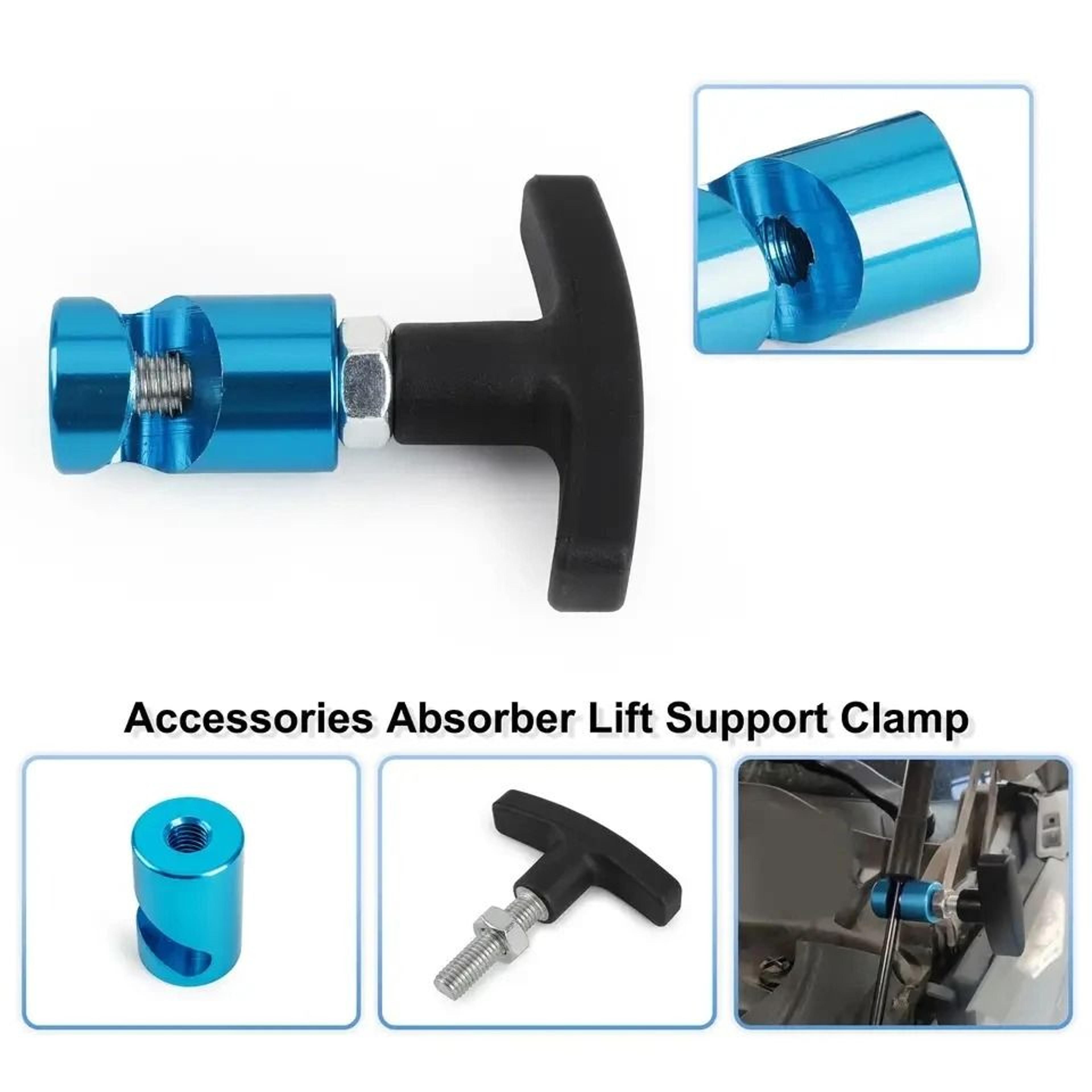 Car Hood Support Rod Clamp AntiSlip Safety Holder For Engine Maintenance 3