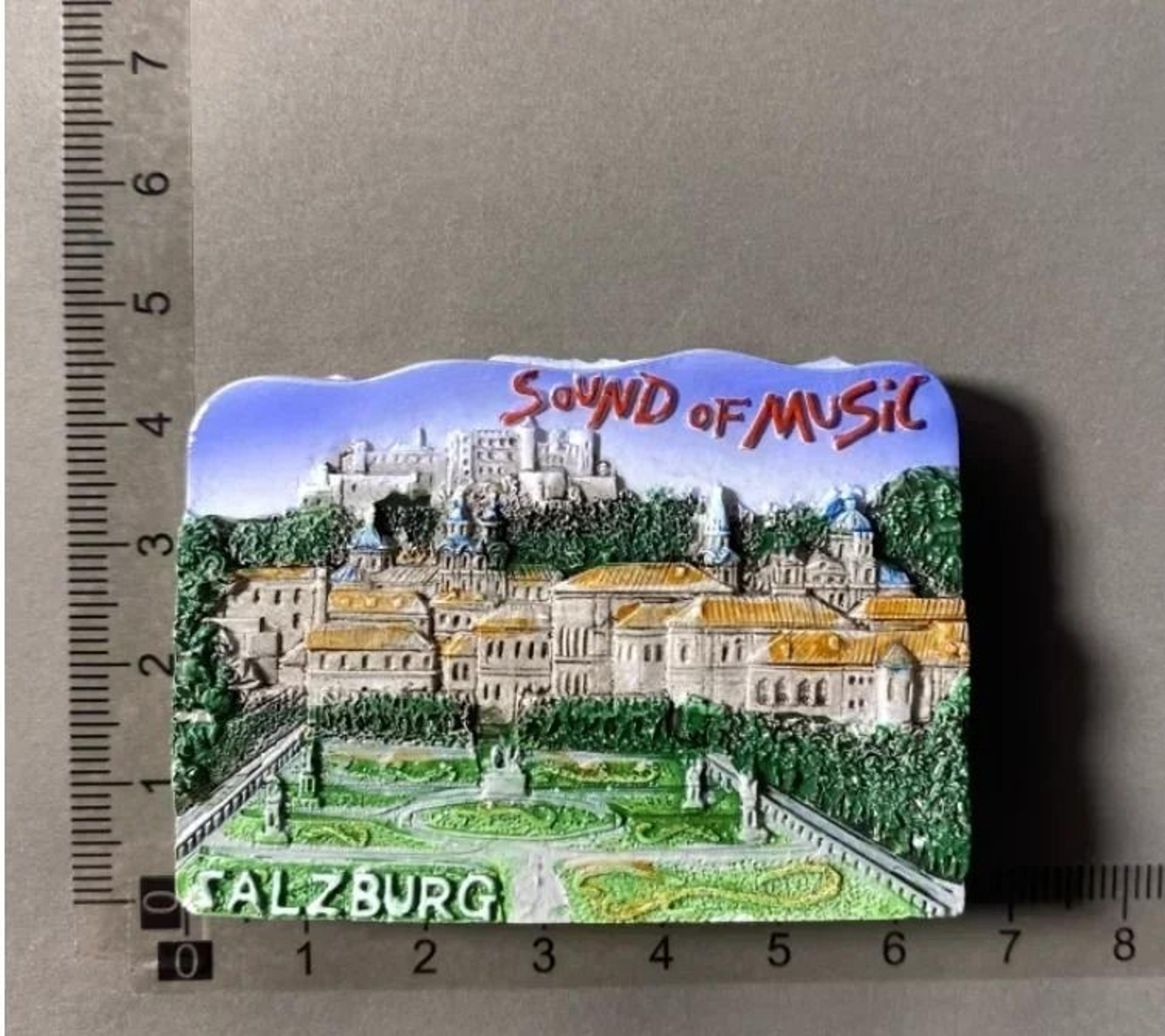 Austria Vienna Salzburg Innsbruck 3D Fridge Magnet Travel Souvenir Collectible 13