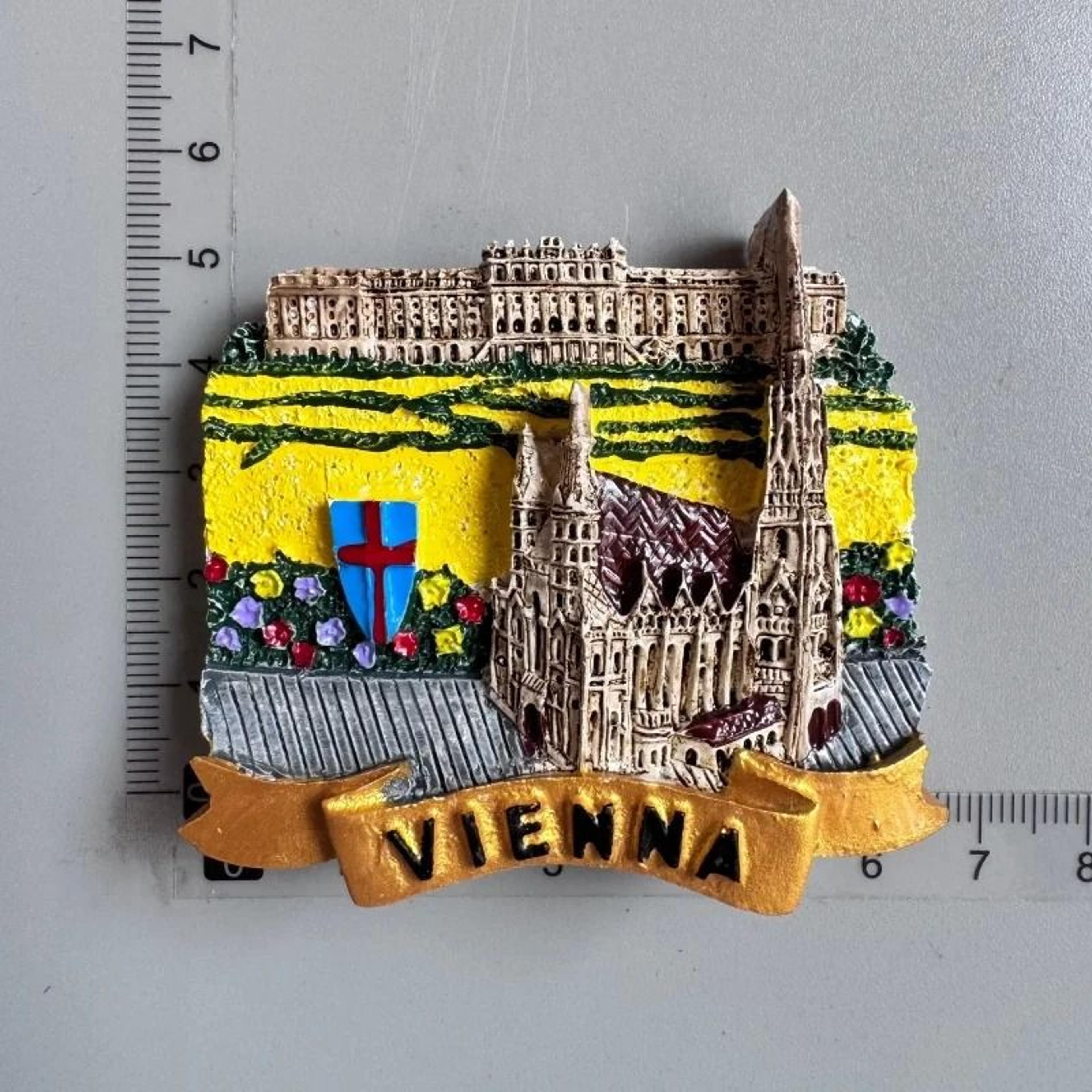 Austria Vienna Salzburg Innsbruck 3D Fridge Magnet Travel Souvenir Collectible 17