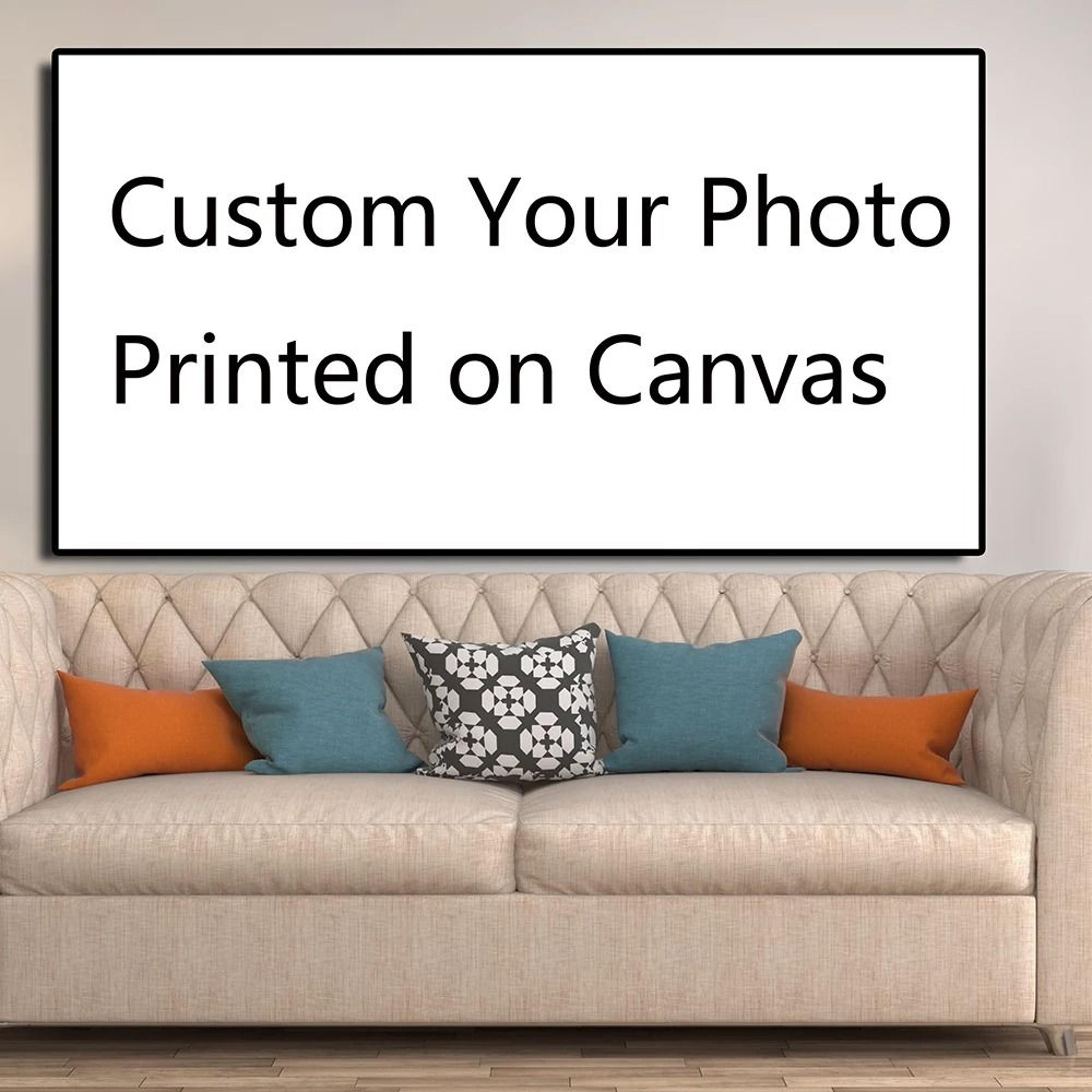 custom photo canvas print personalized wall art painting decor for home