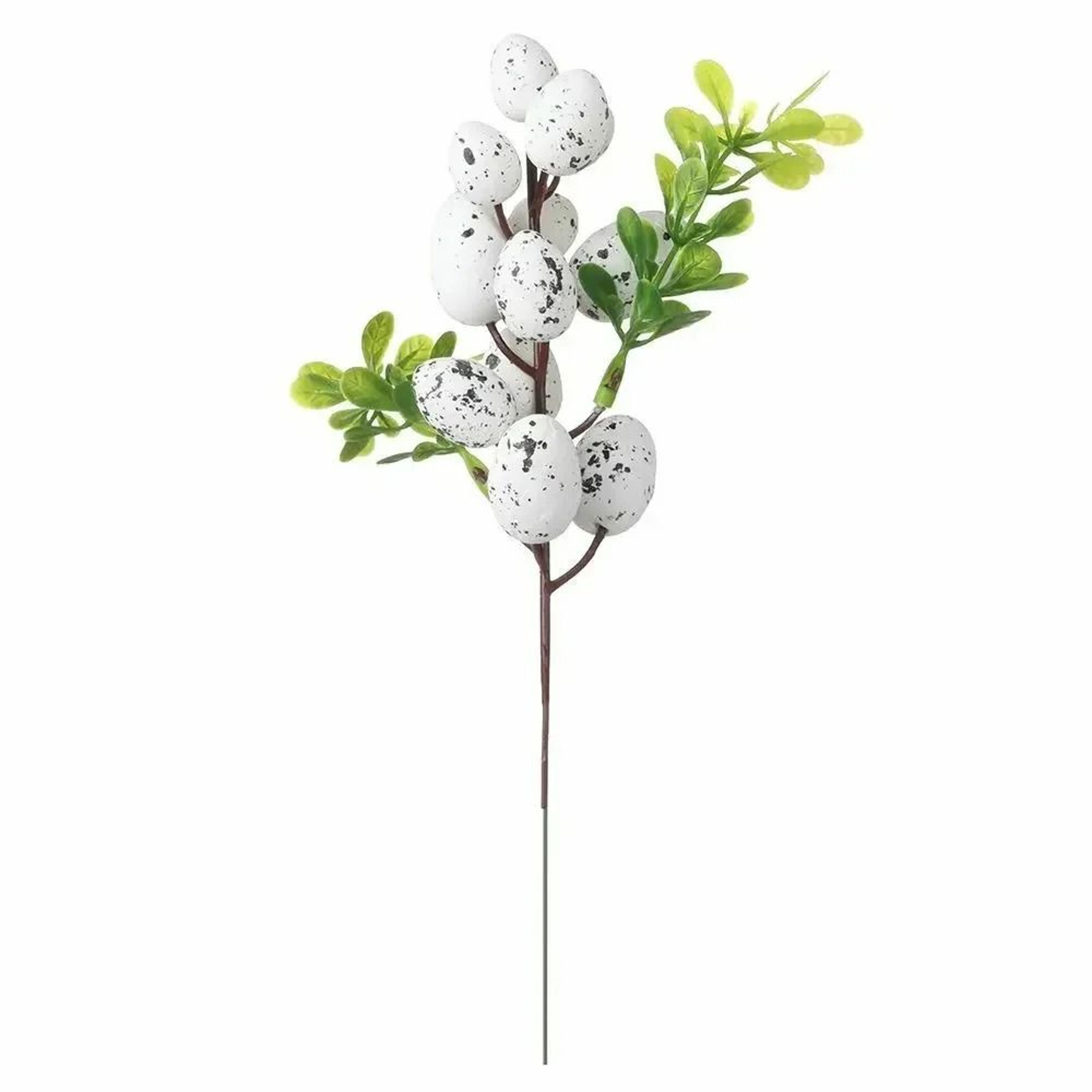 Easter Egg Tree Branch Decorative Faux Plant For Spring Vase Styling 9