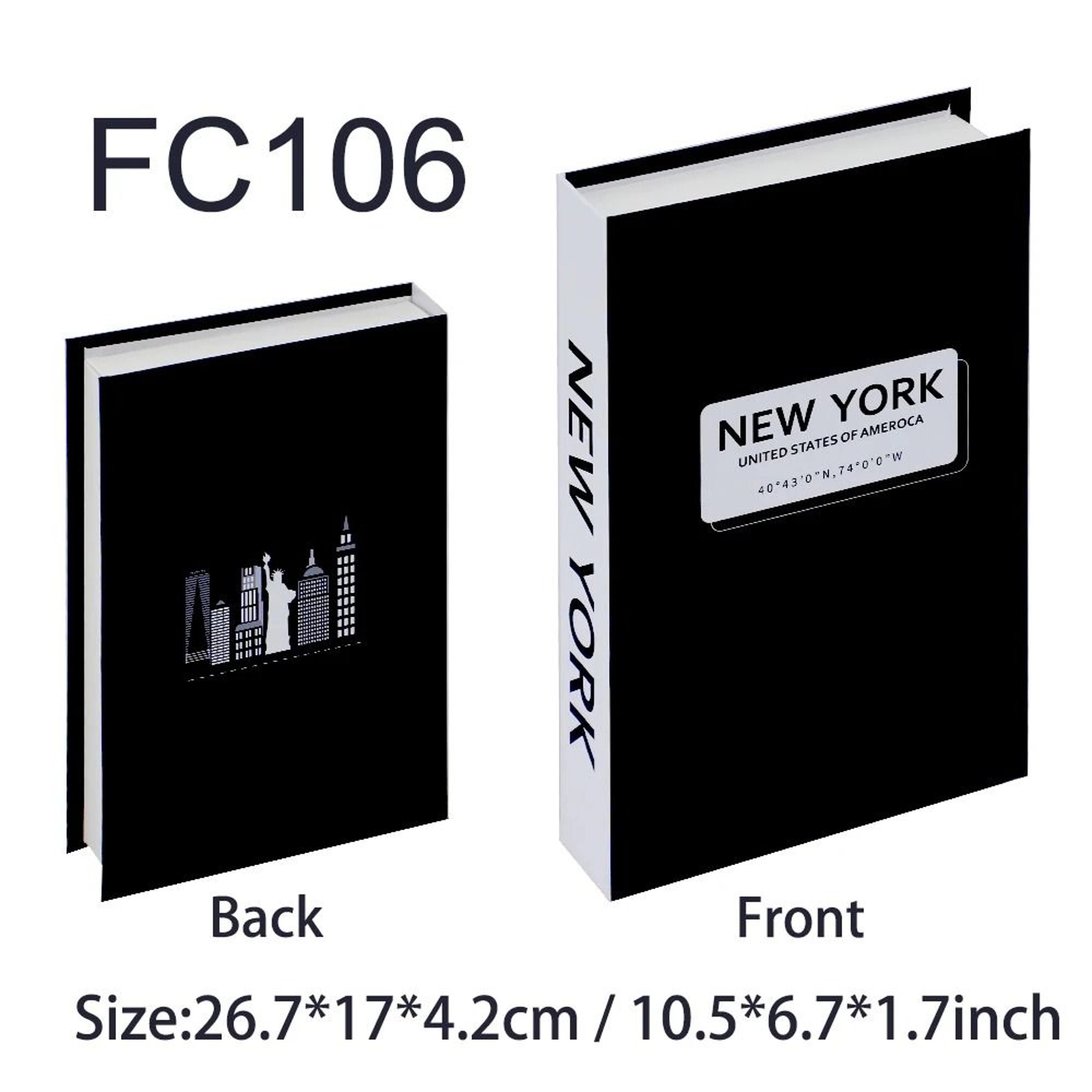 Luxury Faux Book Storage Box For Remote Control  Coffee Table Decor 25