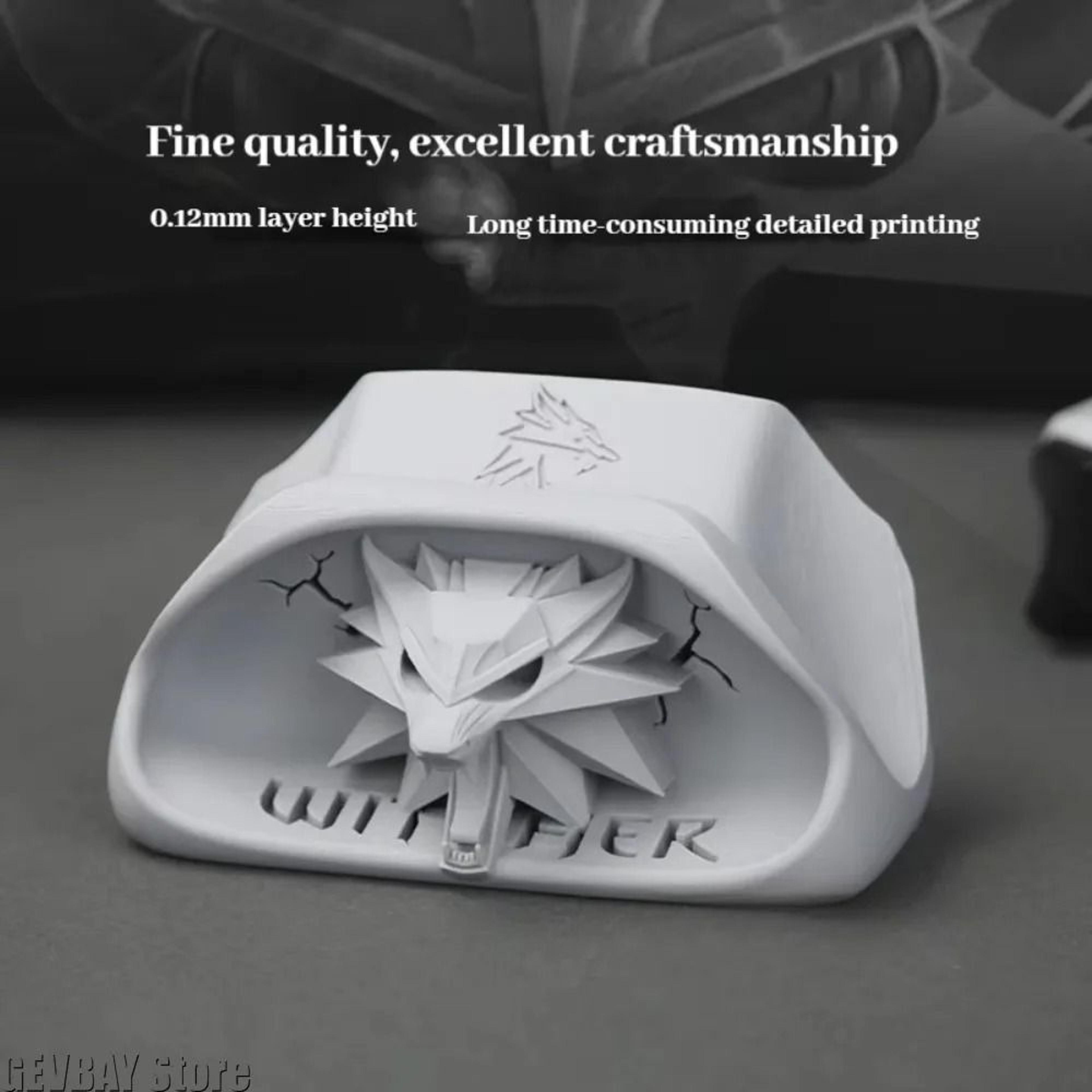 Wizard Wolf Head Controller Stand Xbox Gamepad Display Holder Desk Decor 1